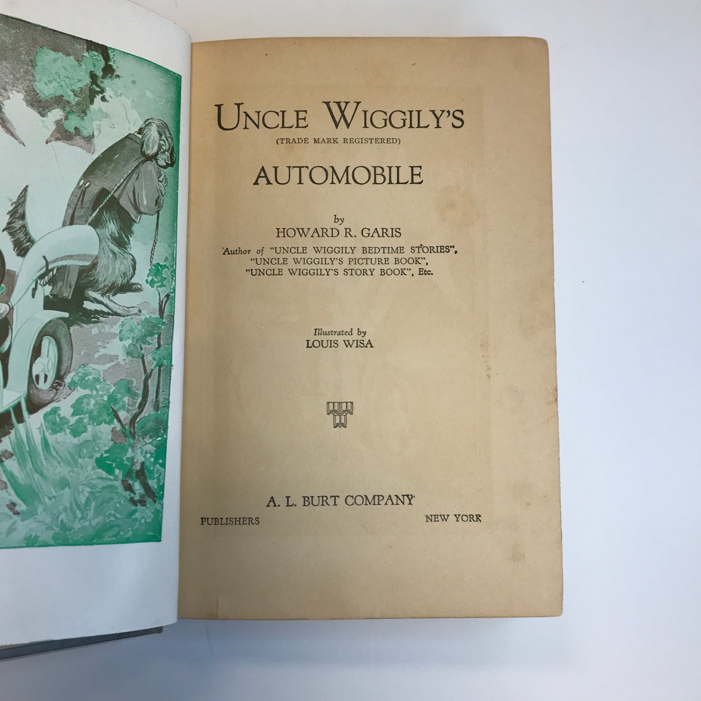 Uncle Wiggly's Automobile - Howard R. Caris - 1913