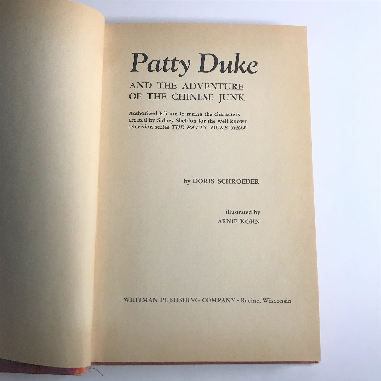 Patty Duke and the Adventure of the Chinese Junk - Doris Schroeder - 1966