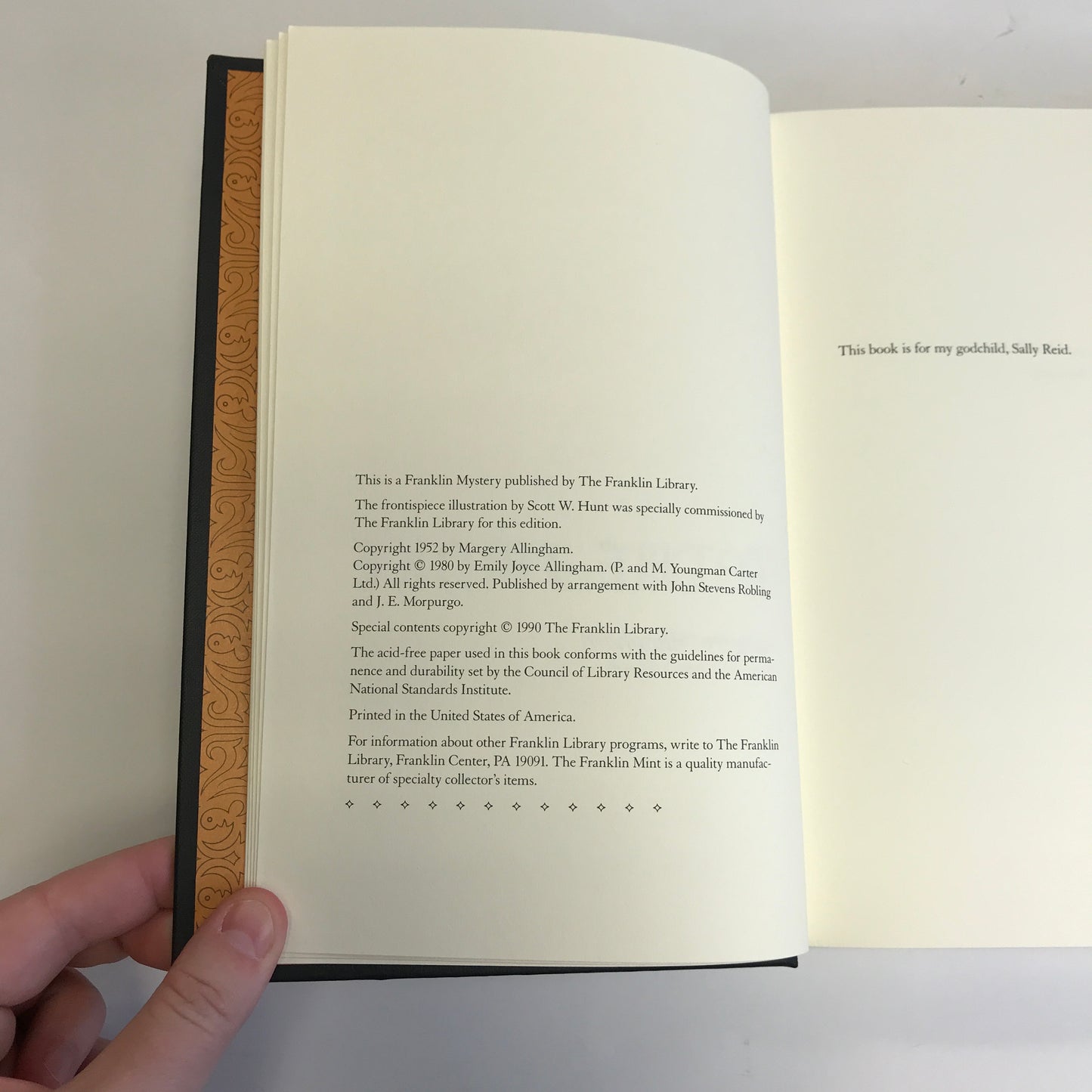 Tiger In The Smoke - Margery Allingham - Franklin Library - 1990