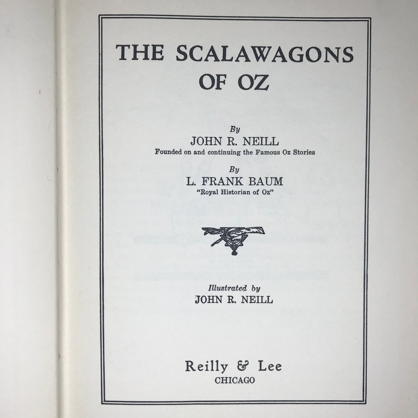 The Scalawagons of Oz - John R. Neill - L. Frank Baum - 1941 - 1st Edition