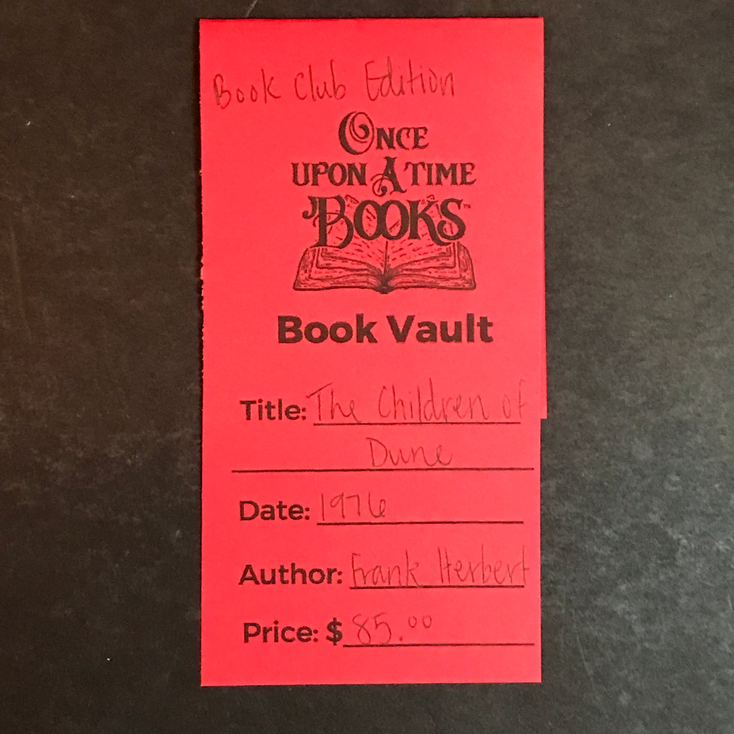 The Children of Dune - Frank Herbert - Book Club Edition - 1976