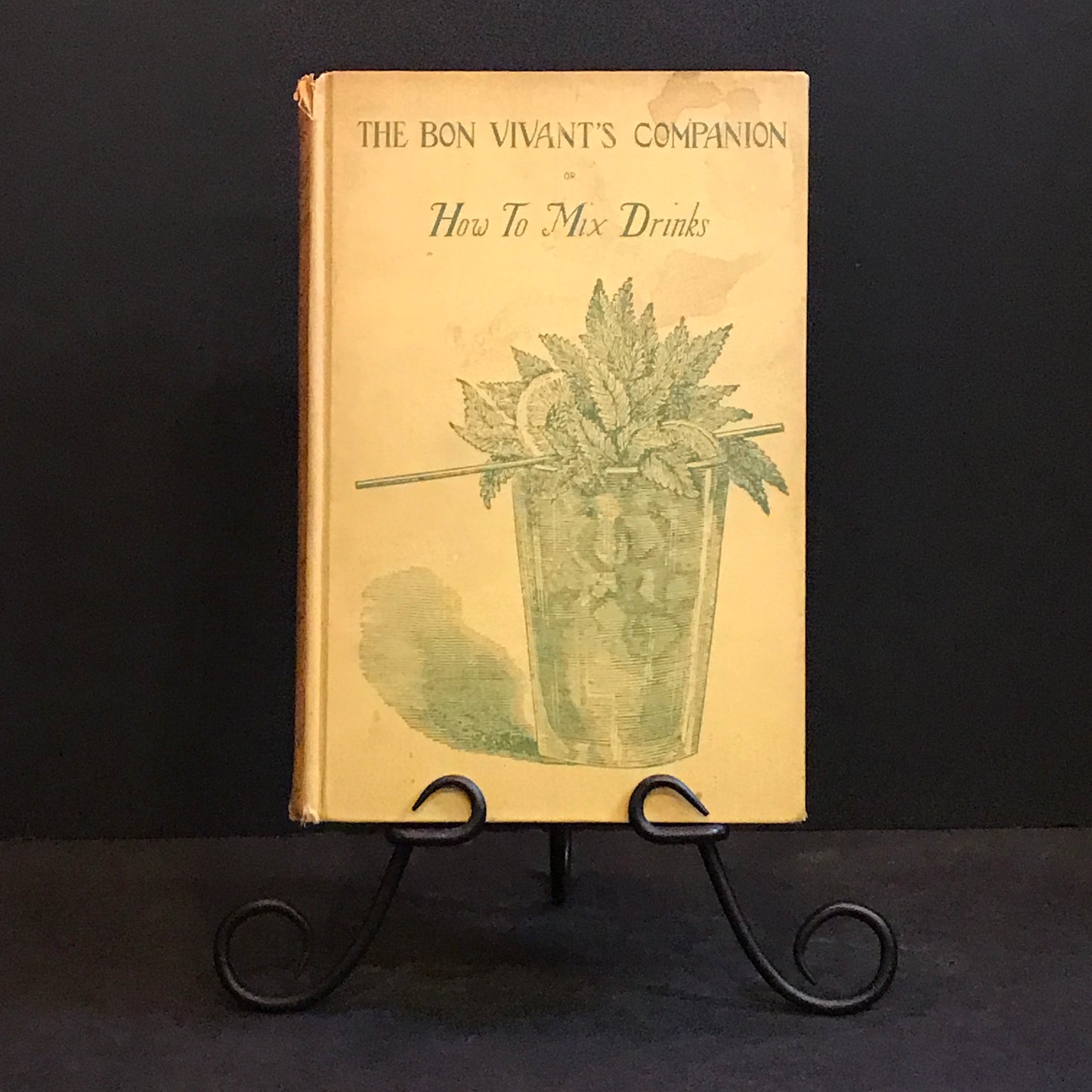 The Bon Vivant's Companion or How To Mix Drinks - Professor Jerry Thomas - 4th Print - 1928