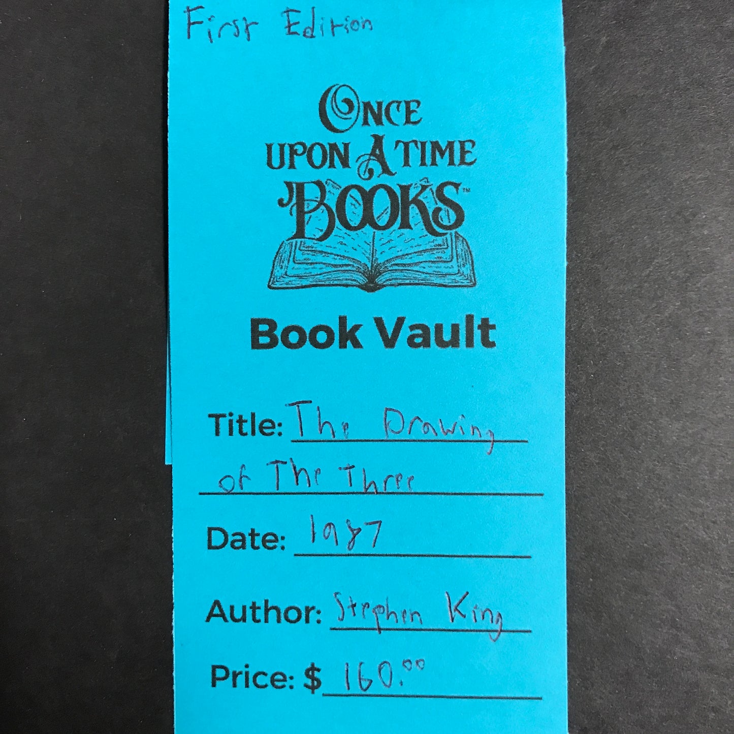 The Drawing of the Three - Stephen King - First Edition - 1987