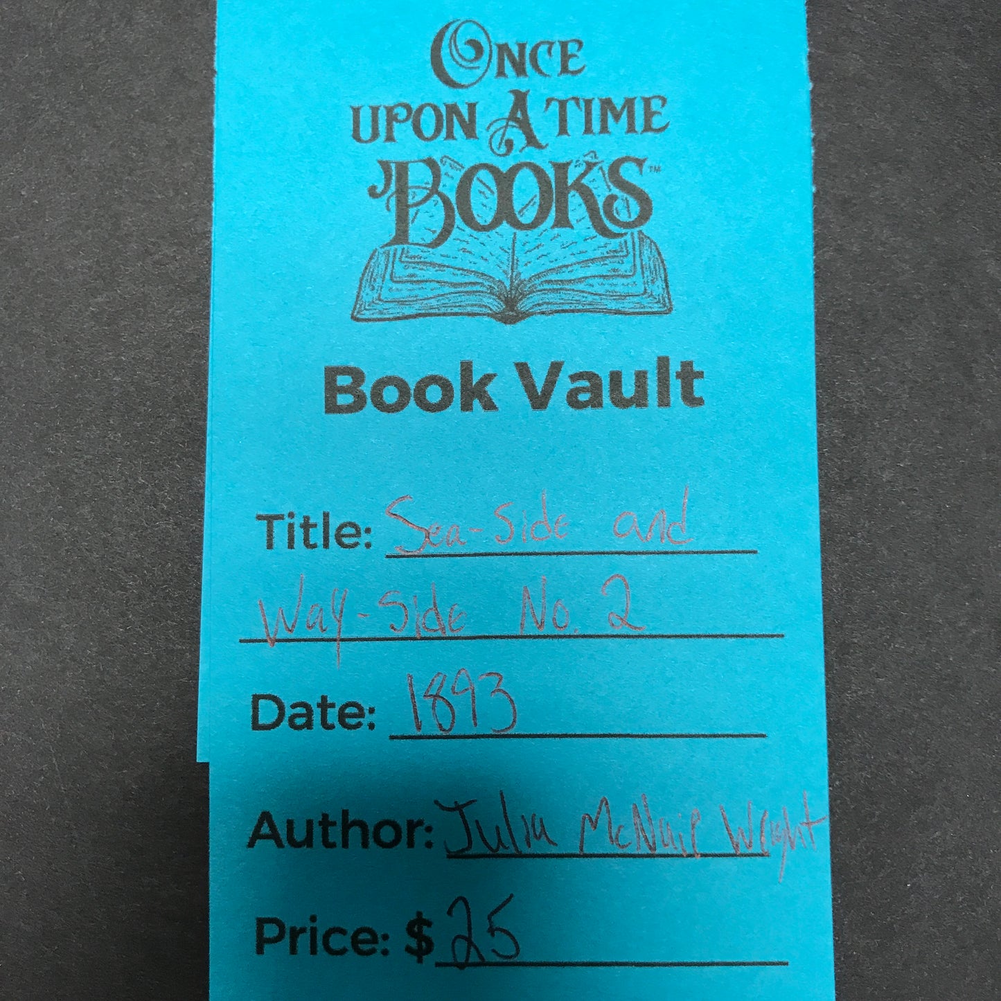 Sea Side and Way Side - Julia McNair Wright - #2 - 1893