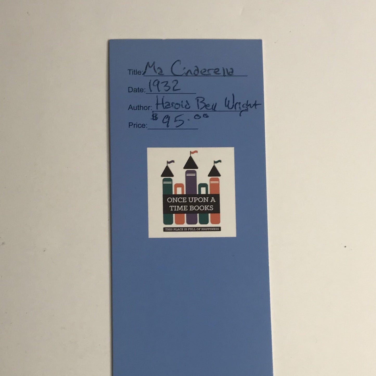 Ma Cinderella - Harold Bell Wright