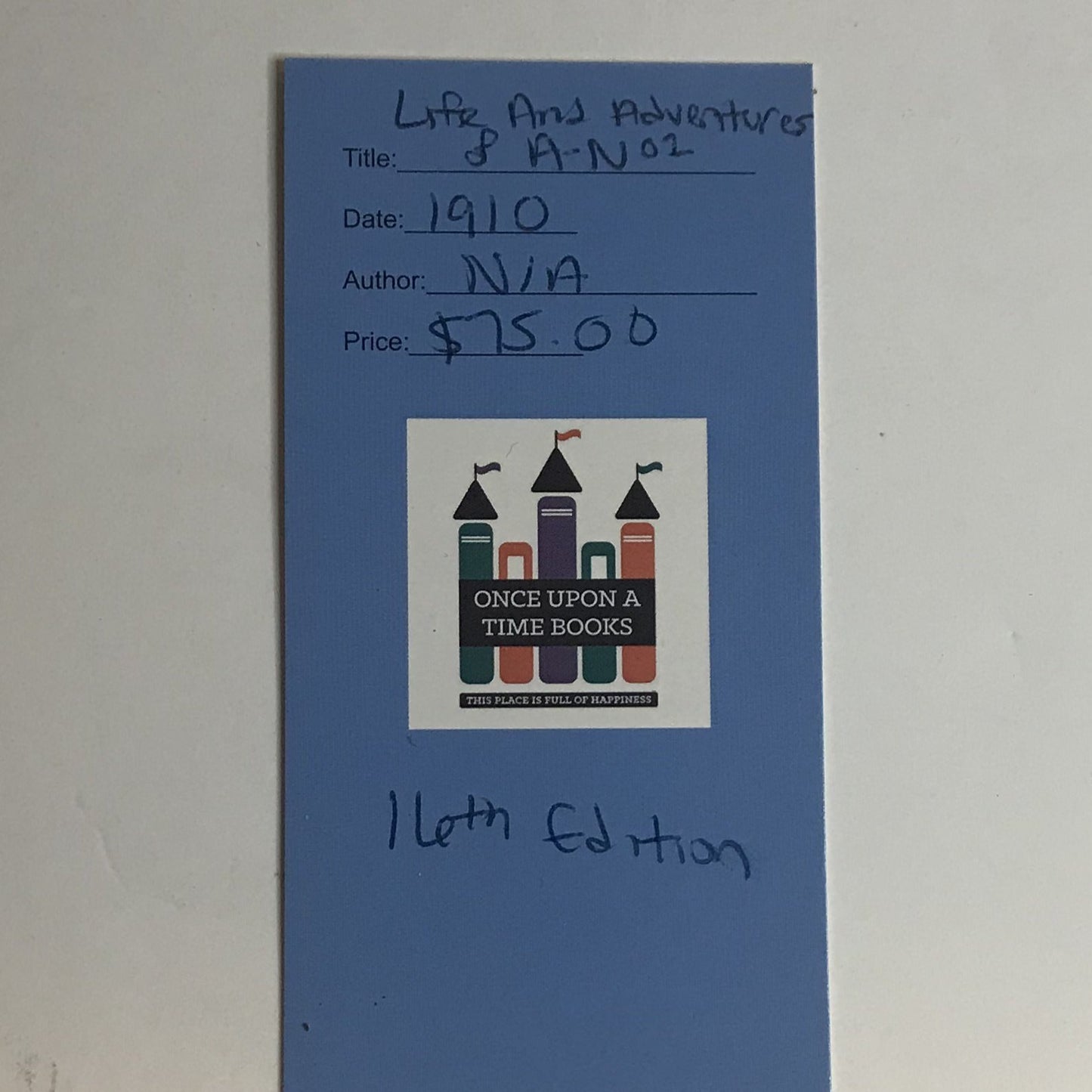 Life and Adventures of A-N01 - 16th Edition