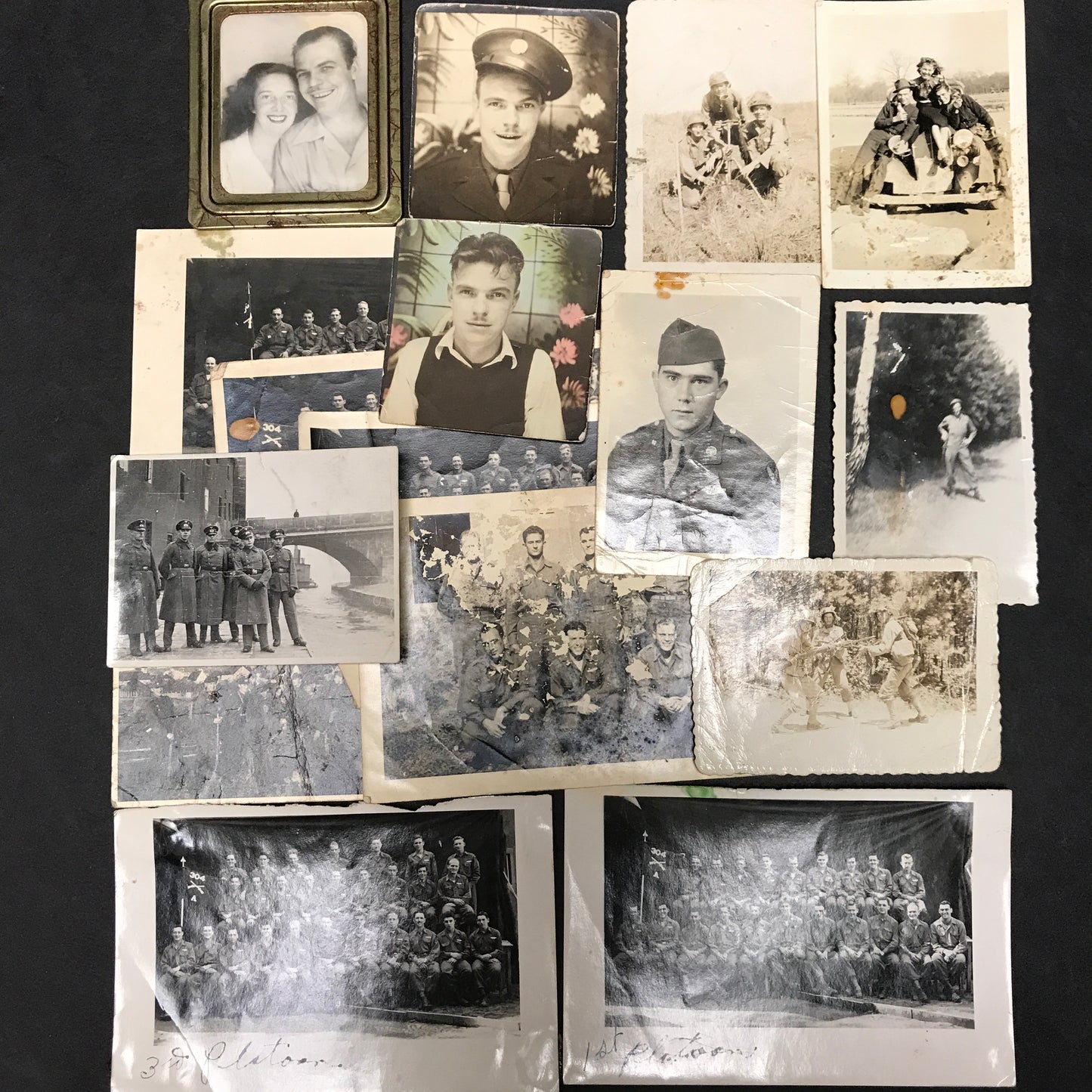 History of the 304th Infantry Regiment - Includes Memorabilia - 1945