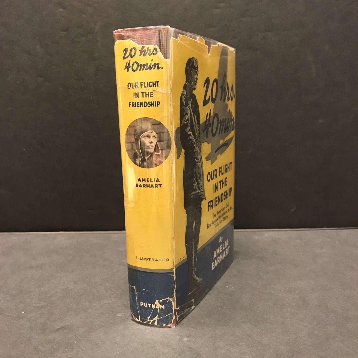 20 Hrs. 40 Min. Our Flight in the Friendship - Amelia Earhart - Early Reprint - 1928