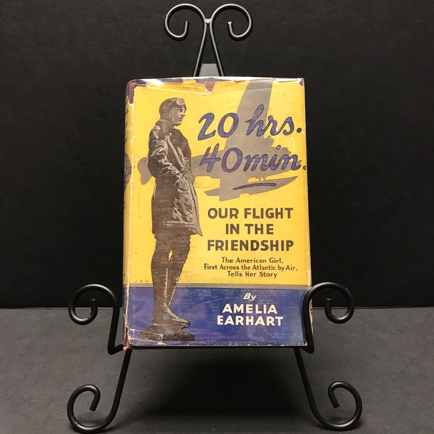 20 Hrs. 40 Min. Our Flight in the Friendship - Amelia Earhart - Early Reprint - 1928