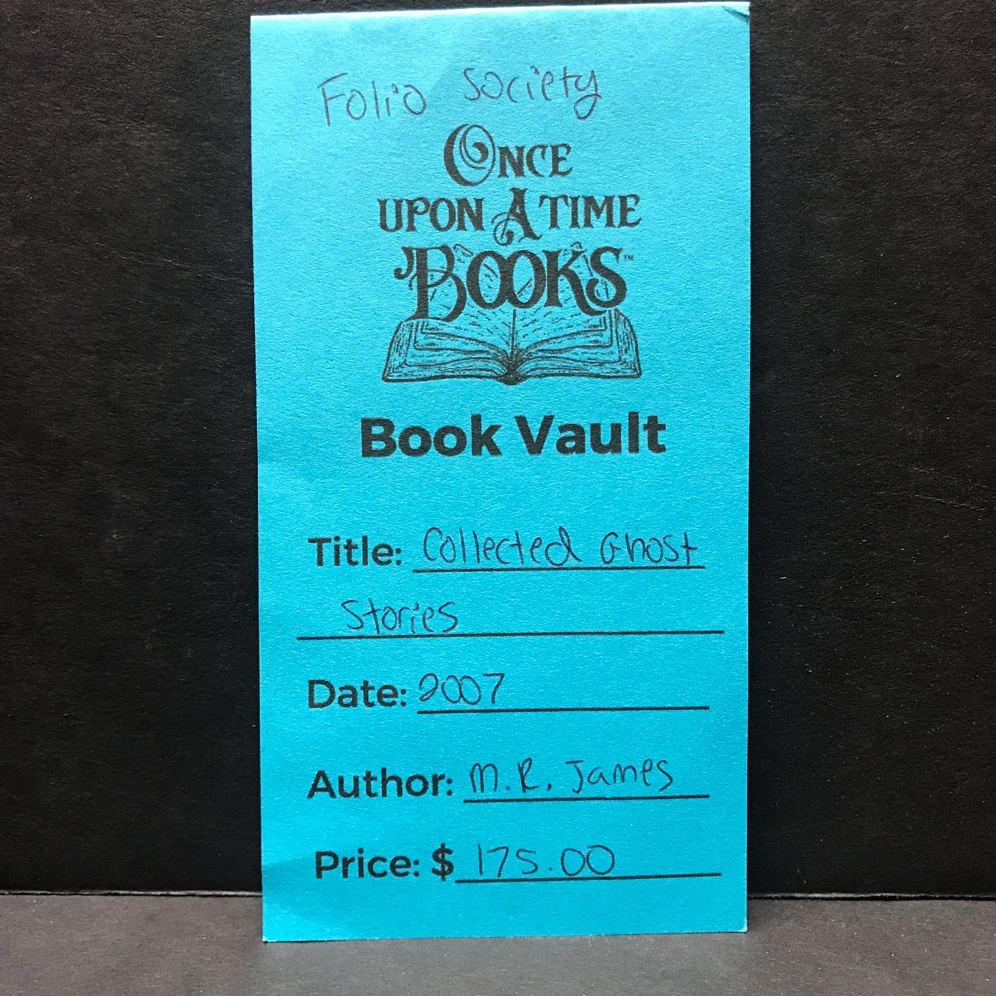 Collected Ghost Stories -M. R. James - Folio Society - 2007