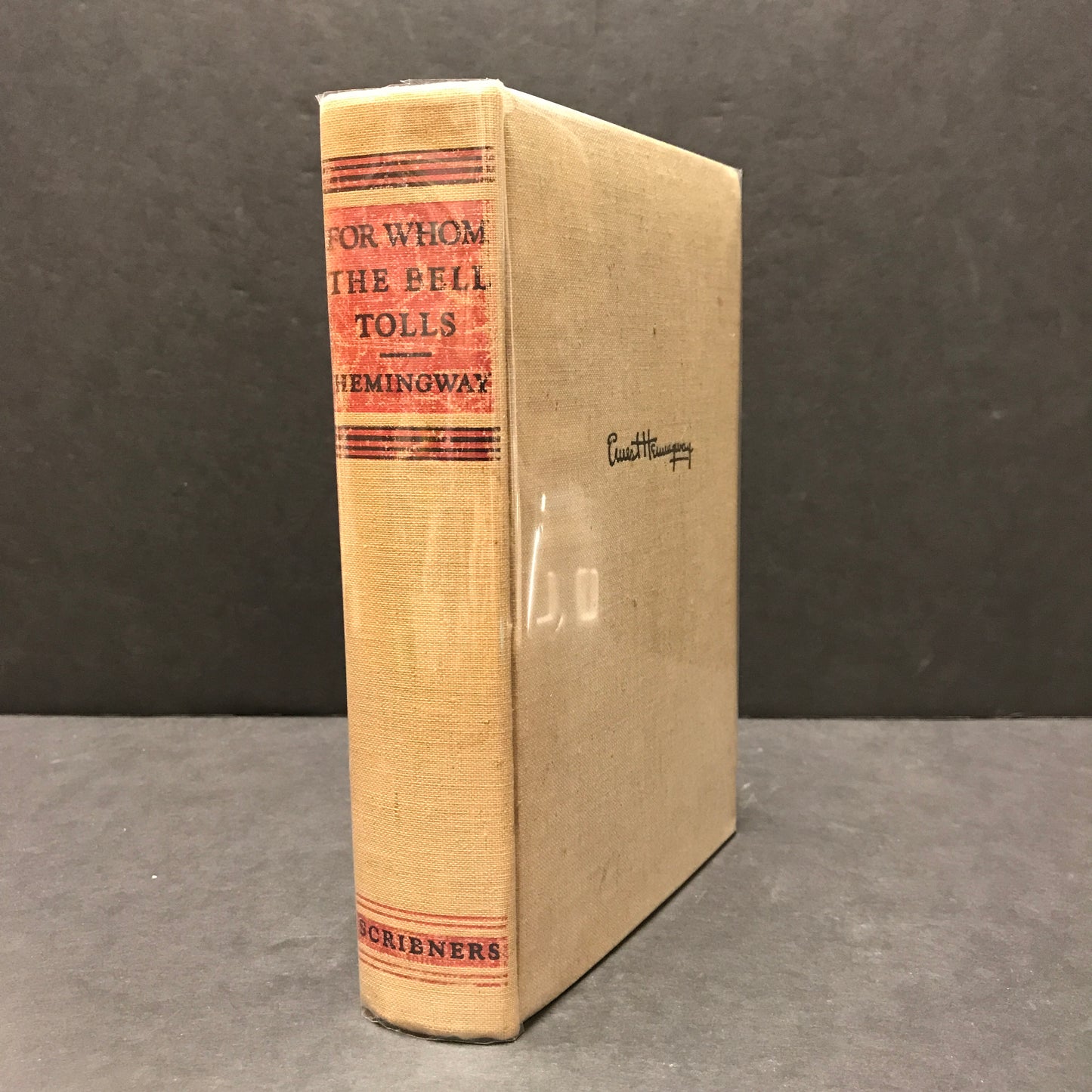 For Whom the Bell Tolls - Ernest Hemingway - 'A' on copyright - 1940