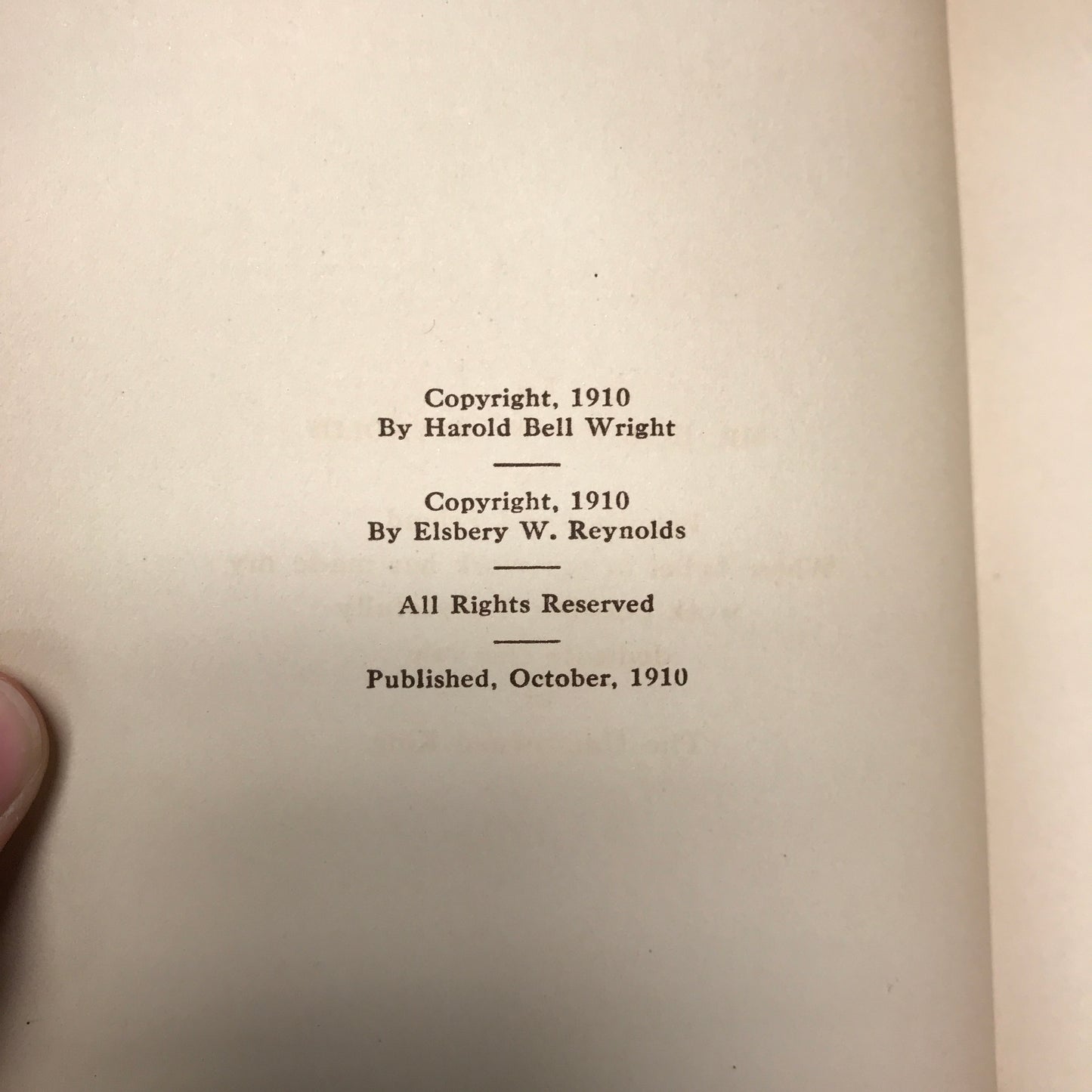 The Uncrowned King - Harold Bell Wright - 1st Edition - 1910