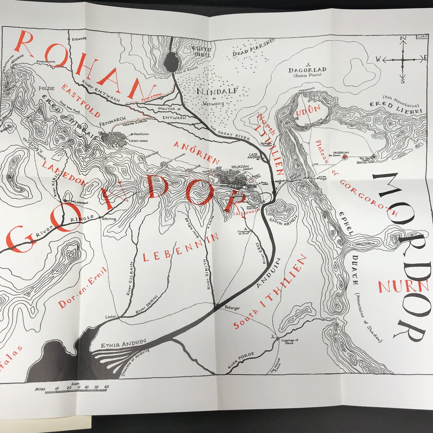 The Lord of the Rings - J. R. R. Tolkien - 3rd and 4th Printing - 3 Fold Out Maps - Box Set - 1965