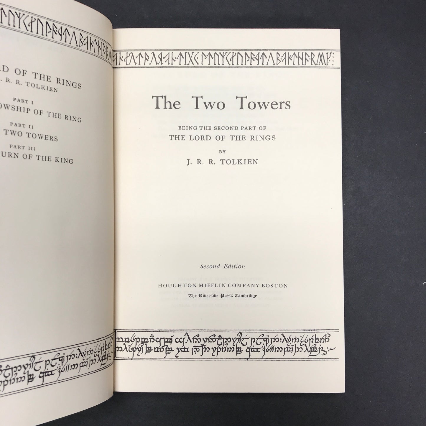 The Lord of the Rings - J. R. R. Tolkien - 3rd and 4th Printing - 3 Fold Out Maps - Box Set - 1965