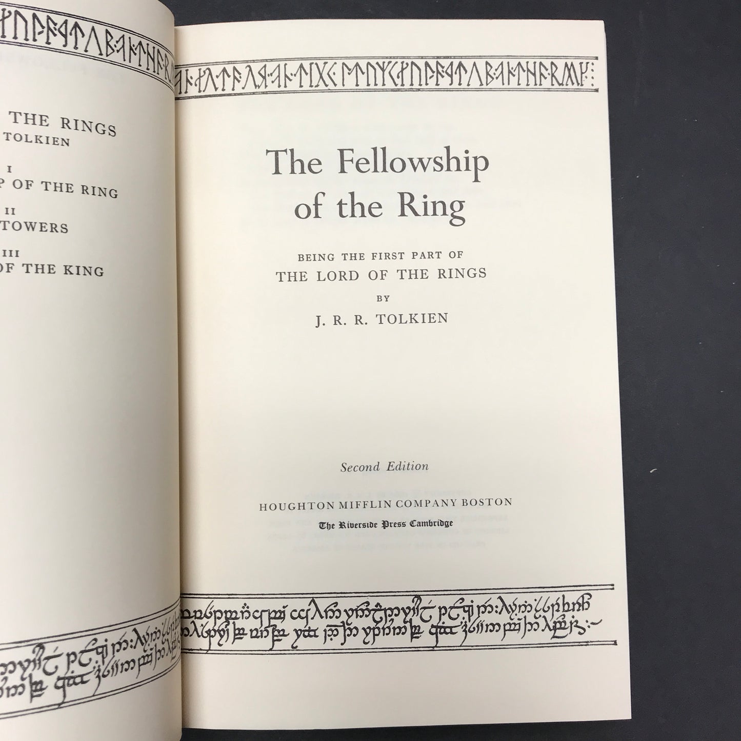 The Lord of the Rings - J. R. R. Tolkien - 3rd and 4th Printing - 3 Fold Out Maps - Box Set - 1965