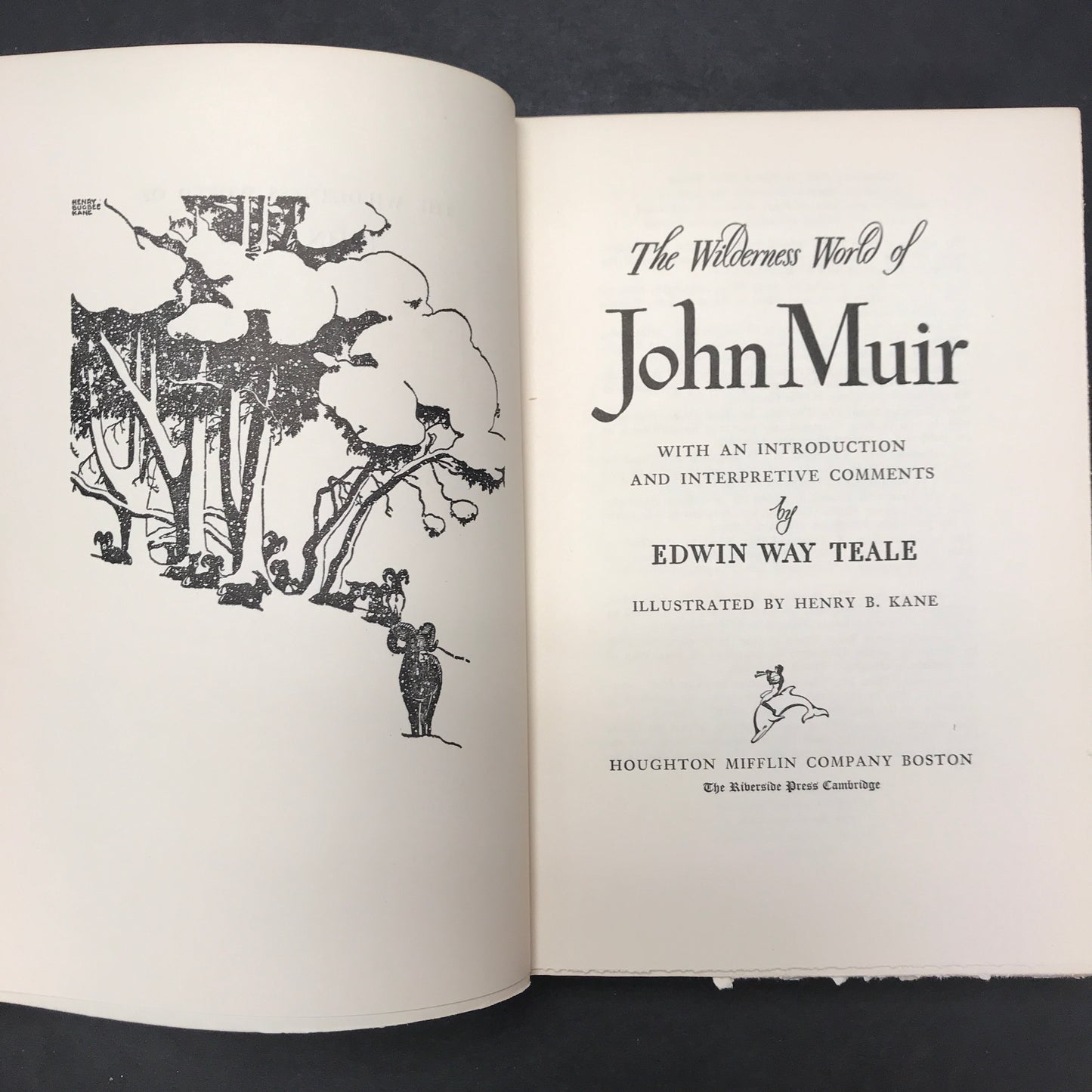 The Wilderness World of John Muir - Edwin Way Teale - 1954