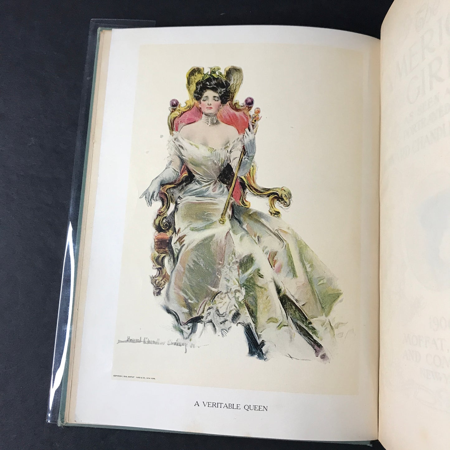 The American Girl - Howard C. Christy - 1906 - First Edition - 16 Color plates