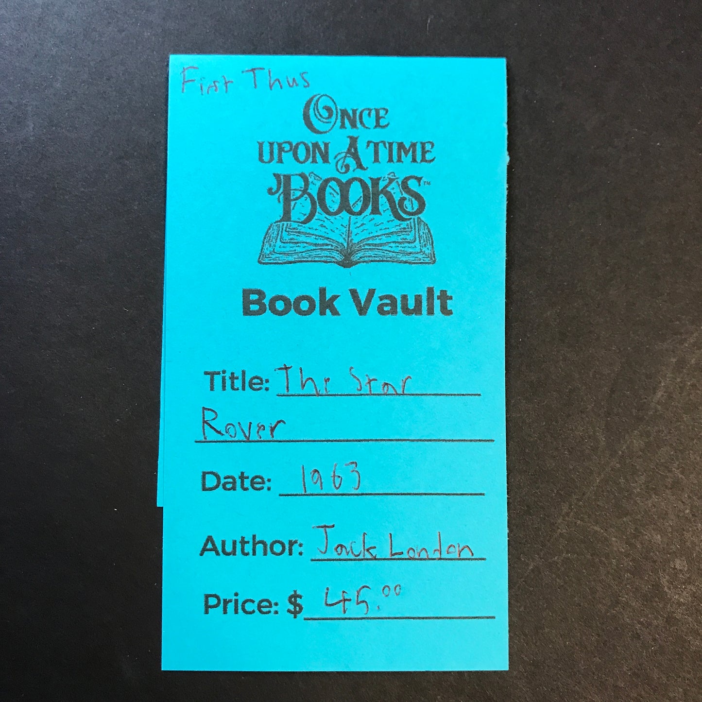 The Star Rover - Jack London - 1st Thus - 1963