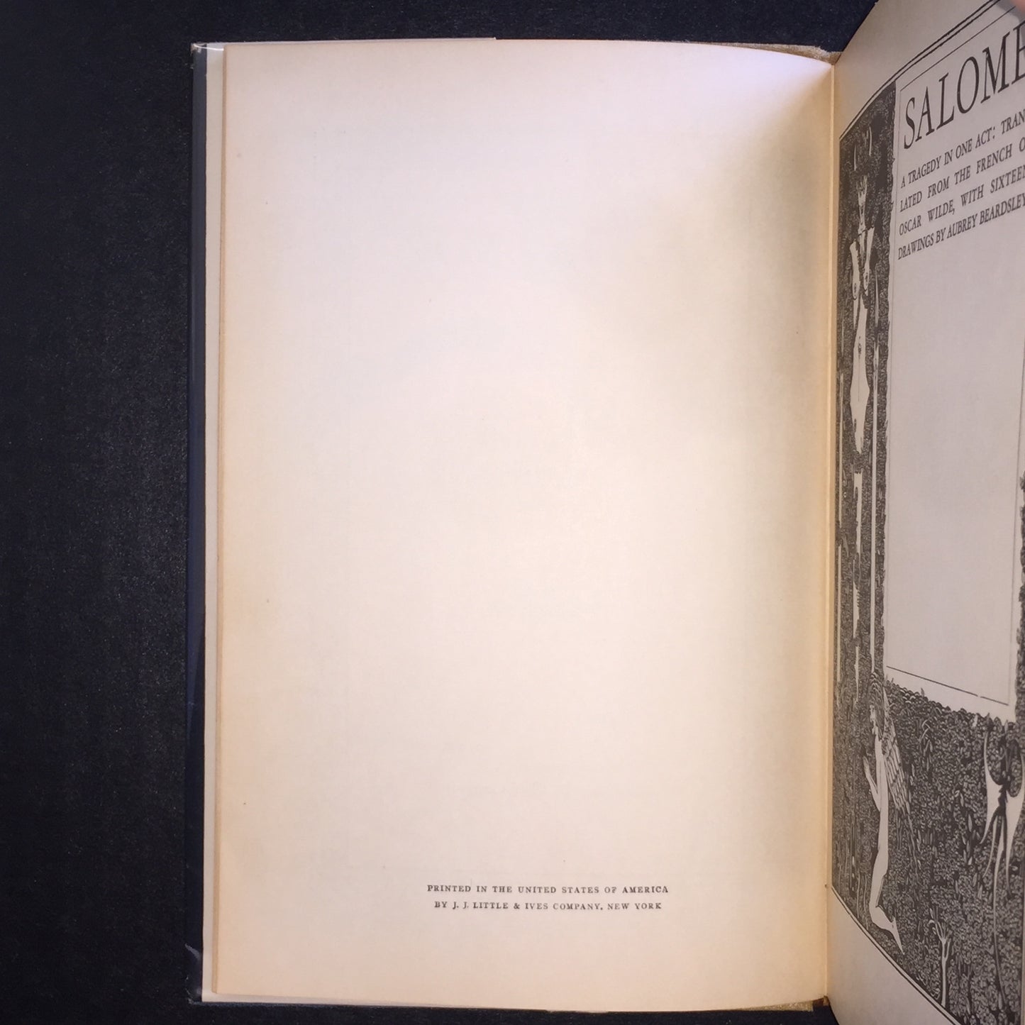 Salomé - Oscar Wilde - Very Scarce Dust Jacket - 1930