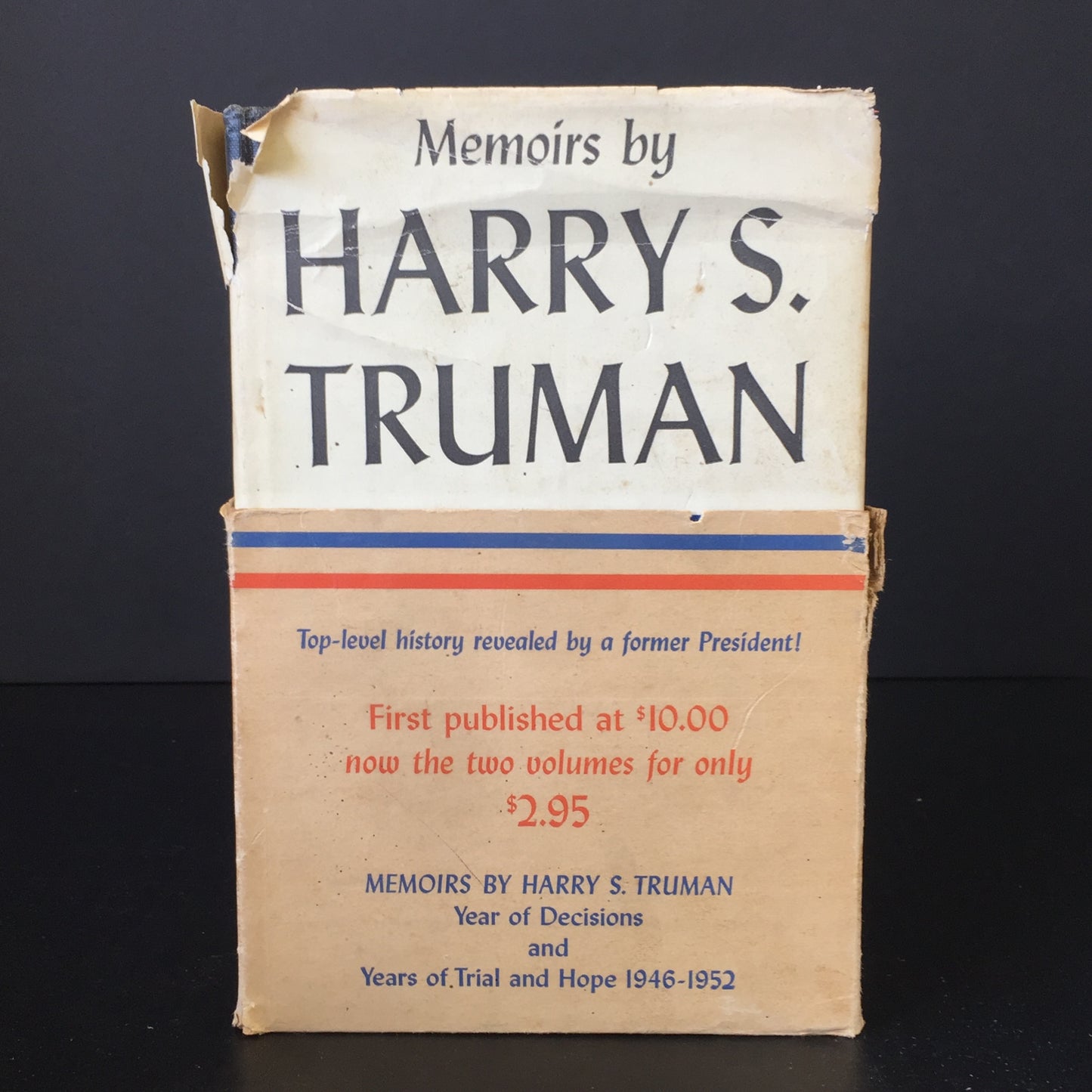 Memoirs - Harry S. Truman - Special Edition - 2 Volumes - 1955-56