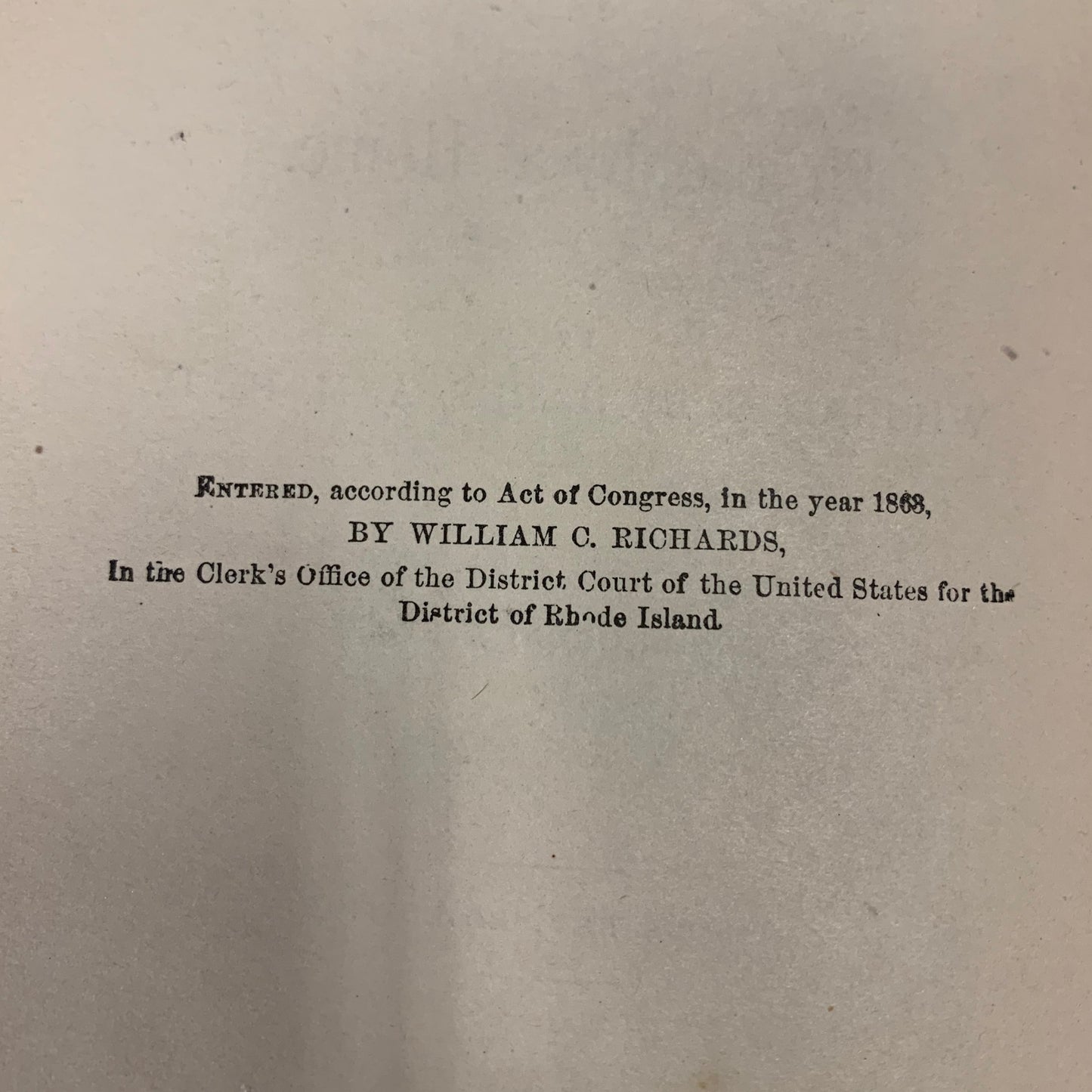 Harry's Vacation or Philosophy at Home - William C. Richards - 1868