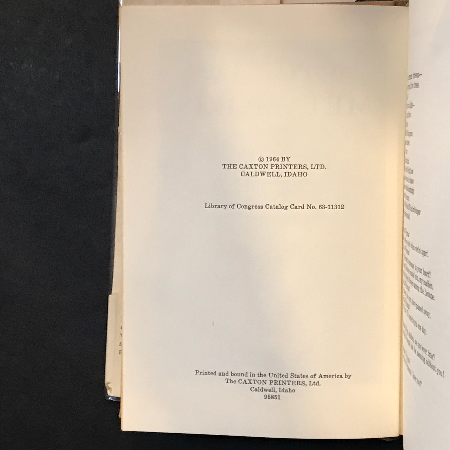 Song of Metamoris - Milford E. Anness - Signed - 1964
