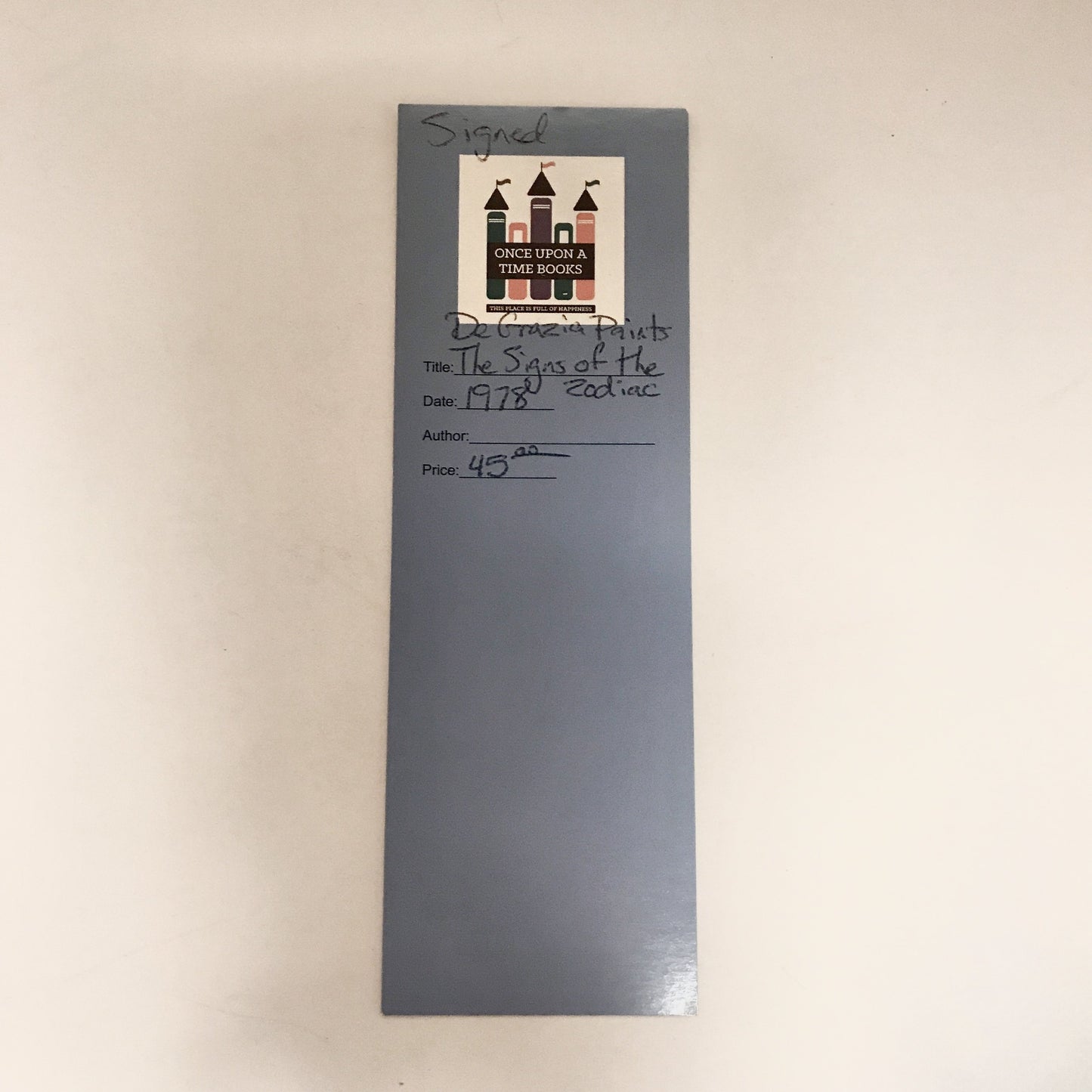 De Grazia Paints: The Signs of the Zodiac - Signed - 1978