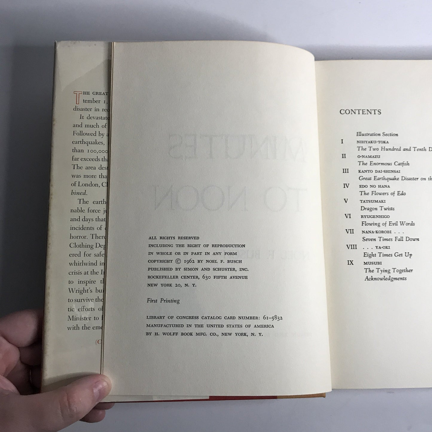 Two Minutes to Noon - Noel F. Busch - 1962