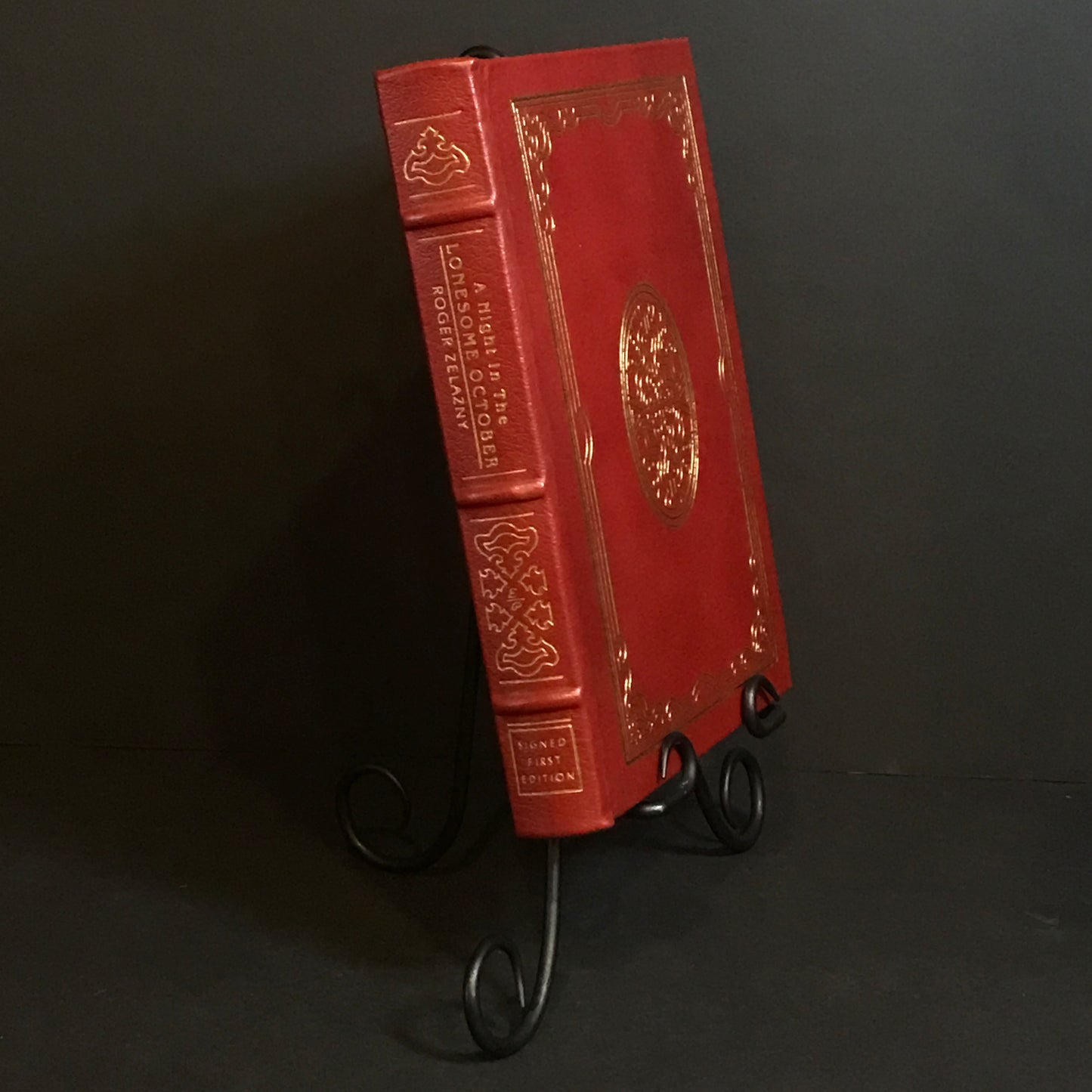 A Night in the Lonesome October - Roger Zelazny - Signed - 1st Edition - Easton Press - 1993