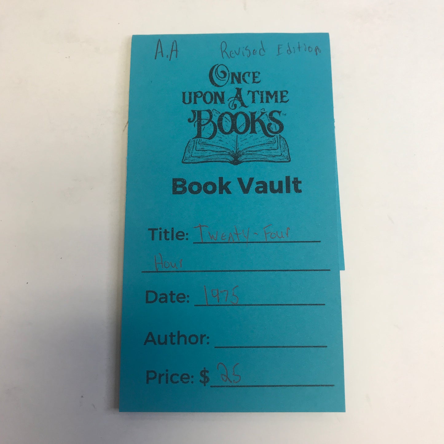 Twenty-Four Hours a Day - A. A. Revised Edition - 1975