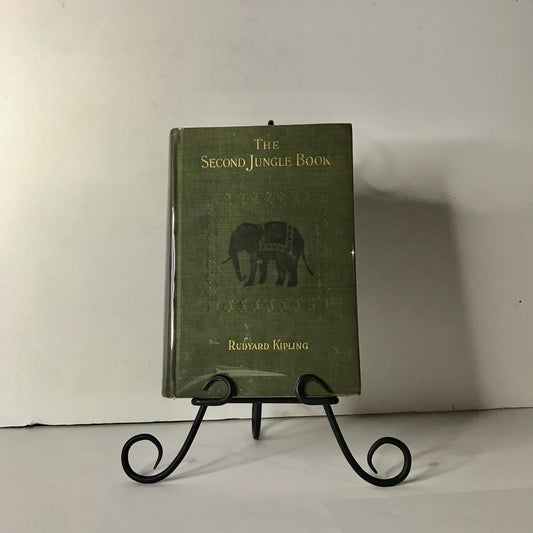 The Second Jungle Book - Rudyard Kipling - 1895 - 1st American Edition - Gilding