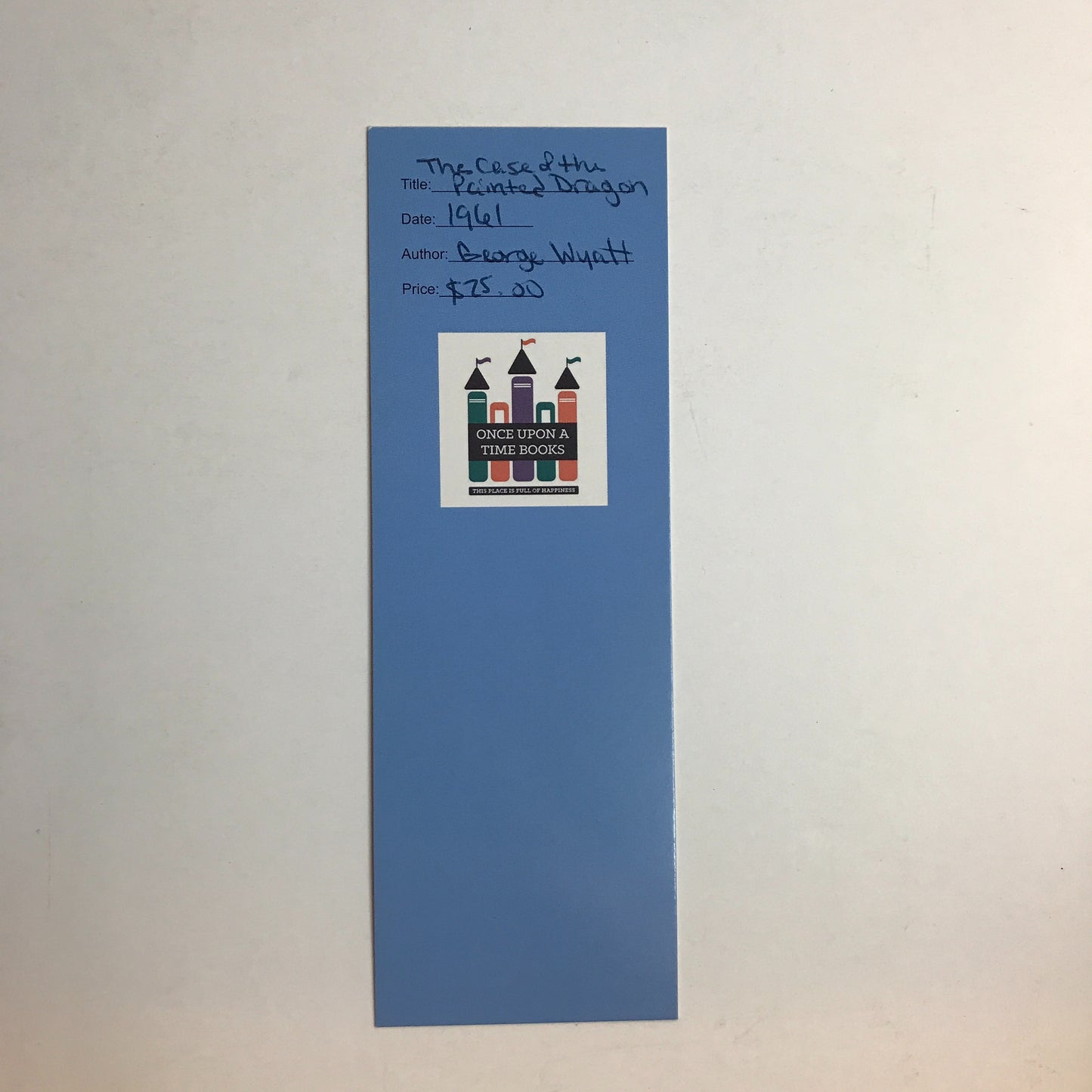 The Case of the Painted Dragon - A Brains Benton Mystery - George Wyatt - 1961