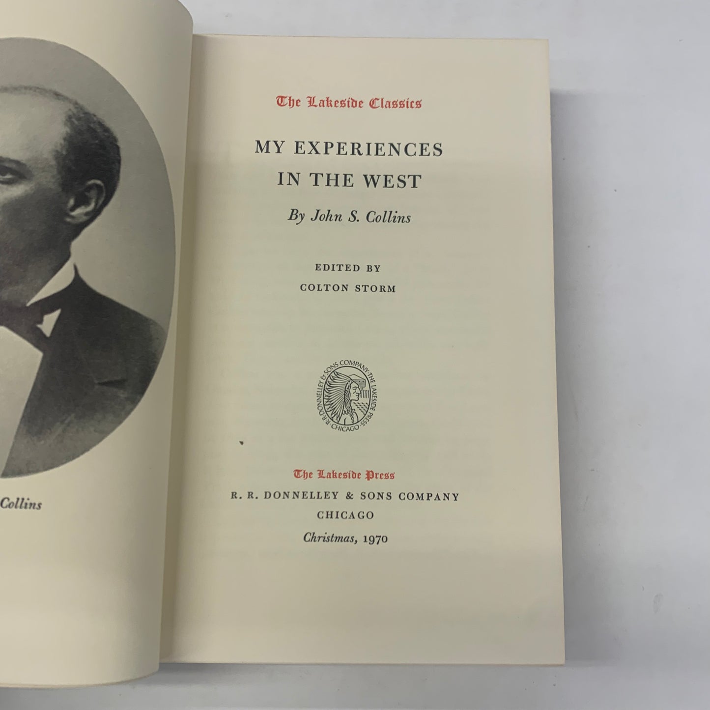 My Experiences in the West - John S. Collins - 1970
