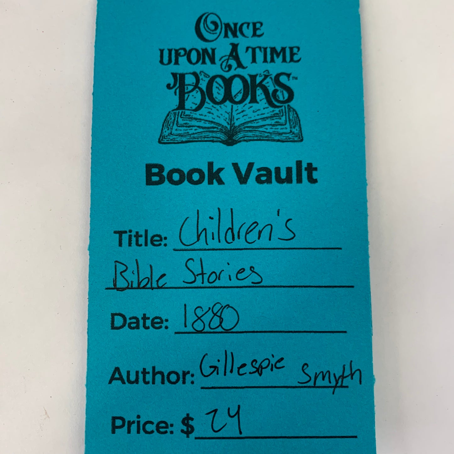 Children’s Bible Stories - Gillespie Smyth - 1880