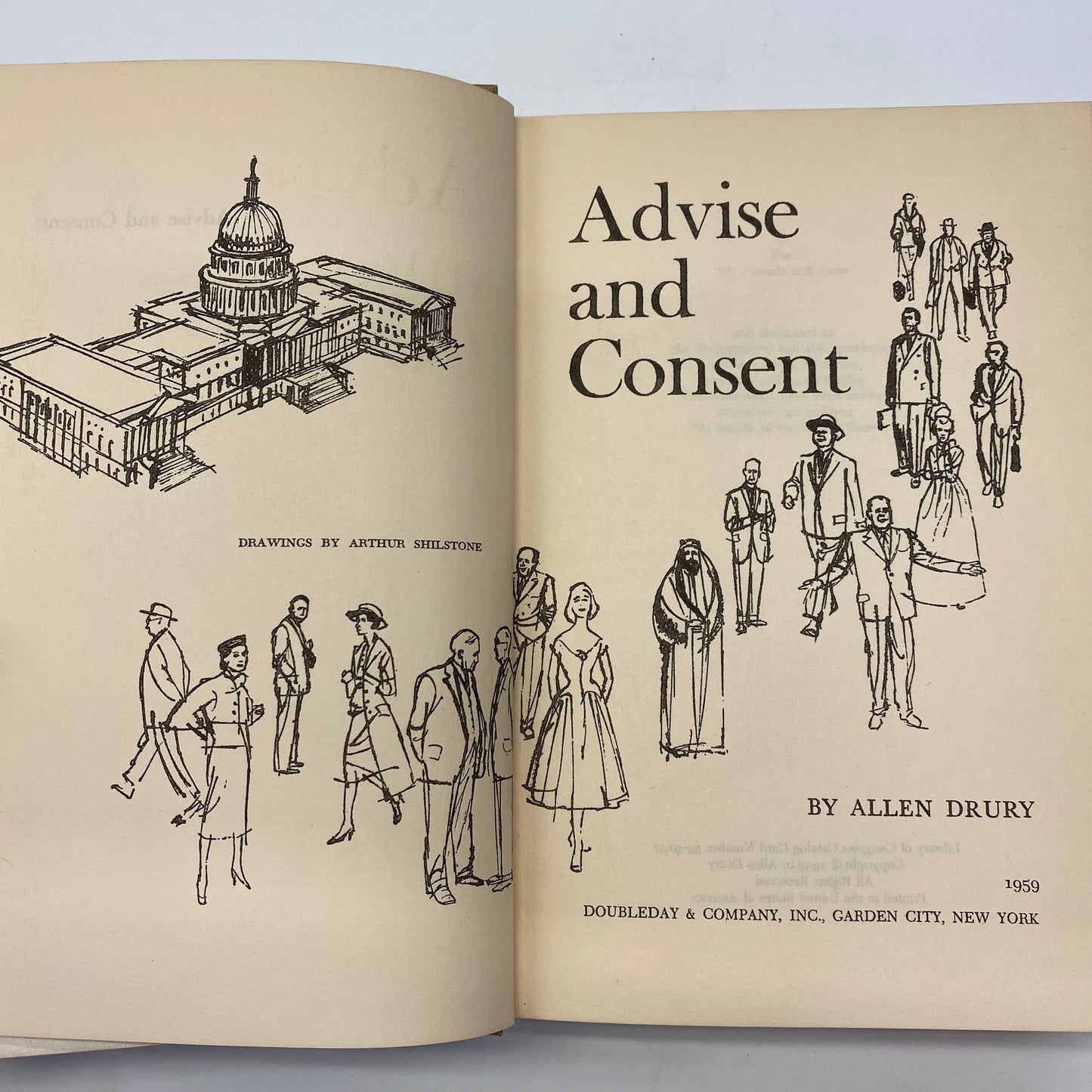 Advise and Consent - Allen Drury - 1959