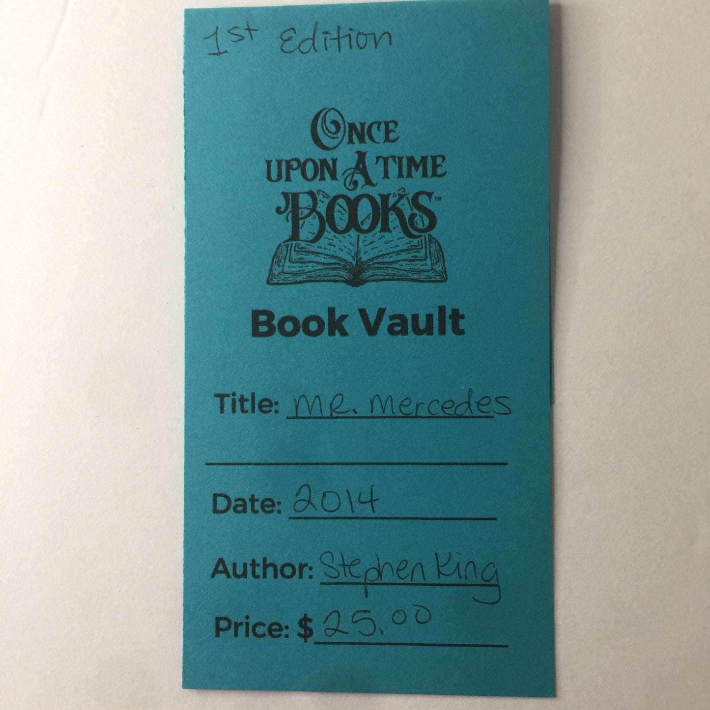 Mr. Mercedes - Stephen King - 1st Edition - 2014