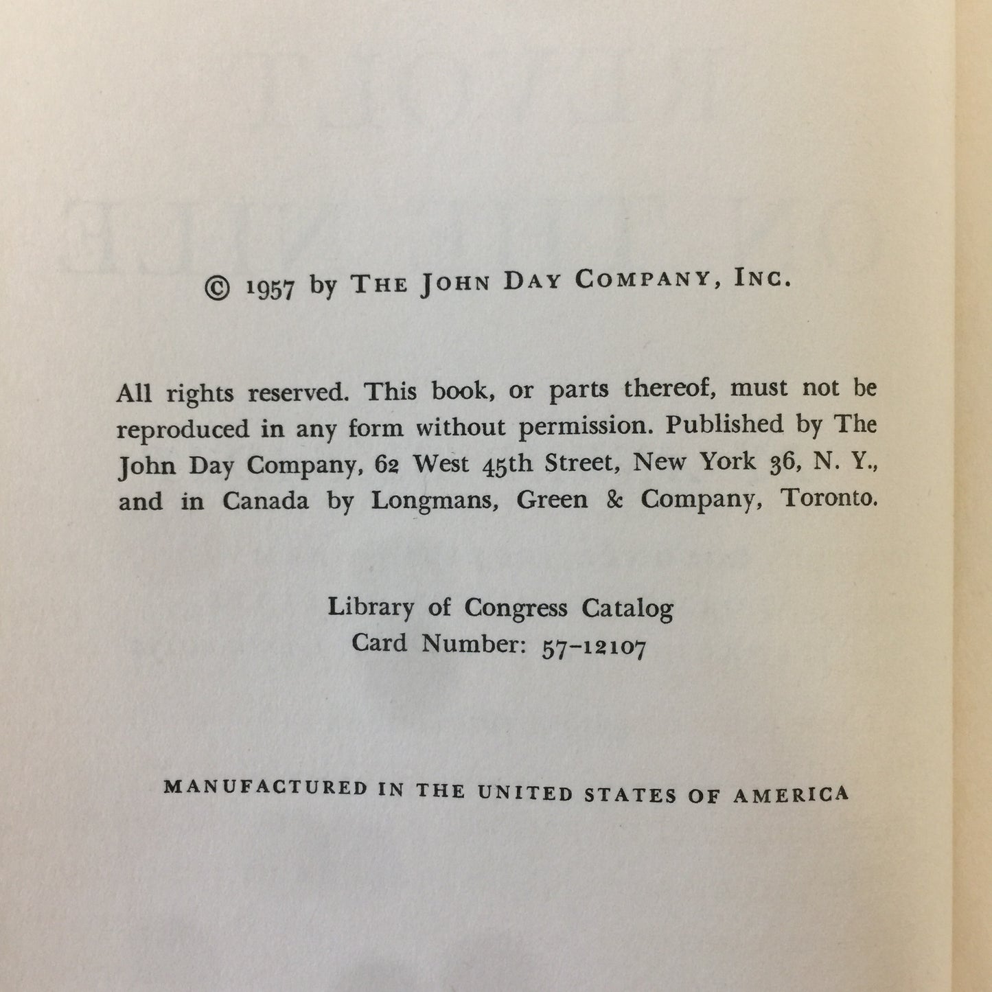 Revolt on the Nile - Anwar El Sadat - 1st Edition
