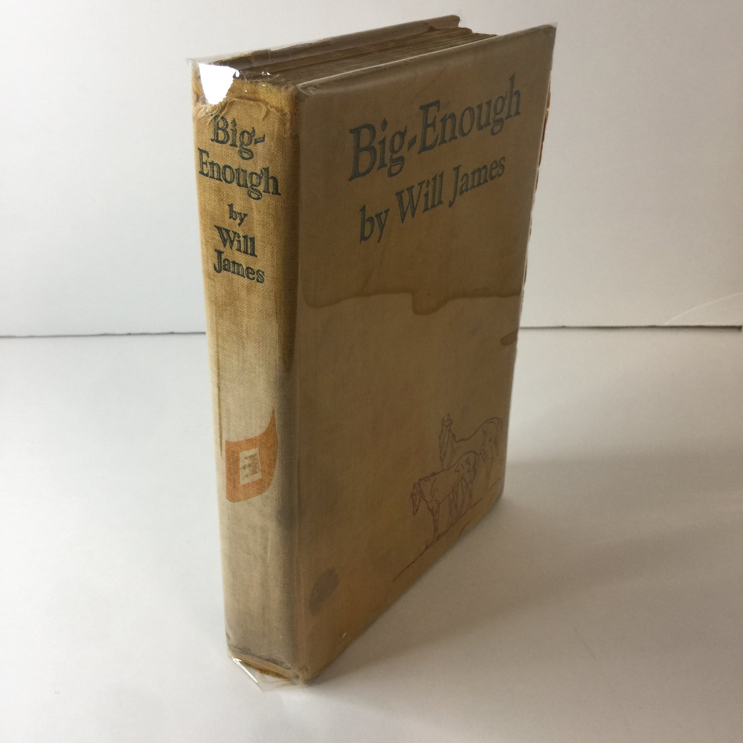 Big-Enough - Will James - 1st Edition, Signed - Will James Collection - 1931