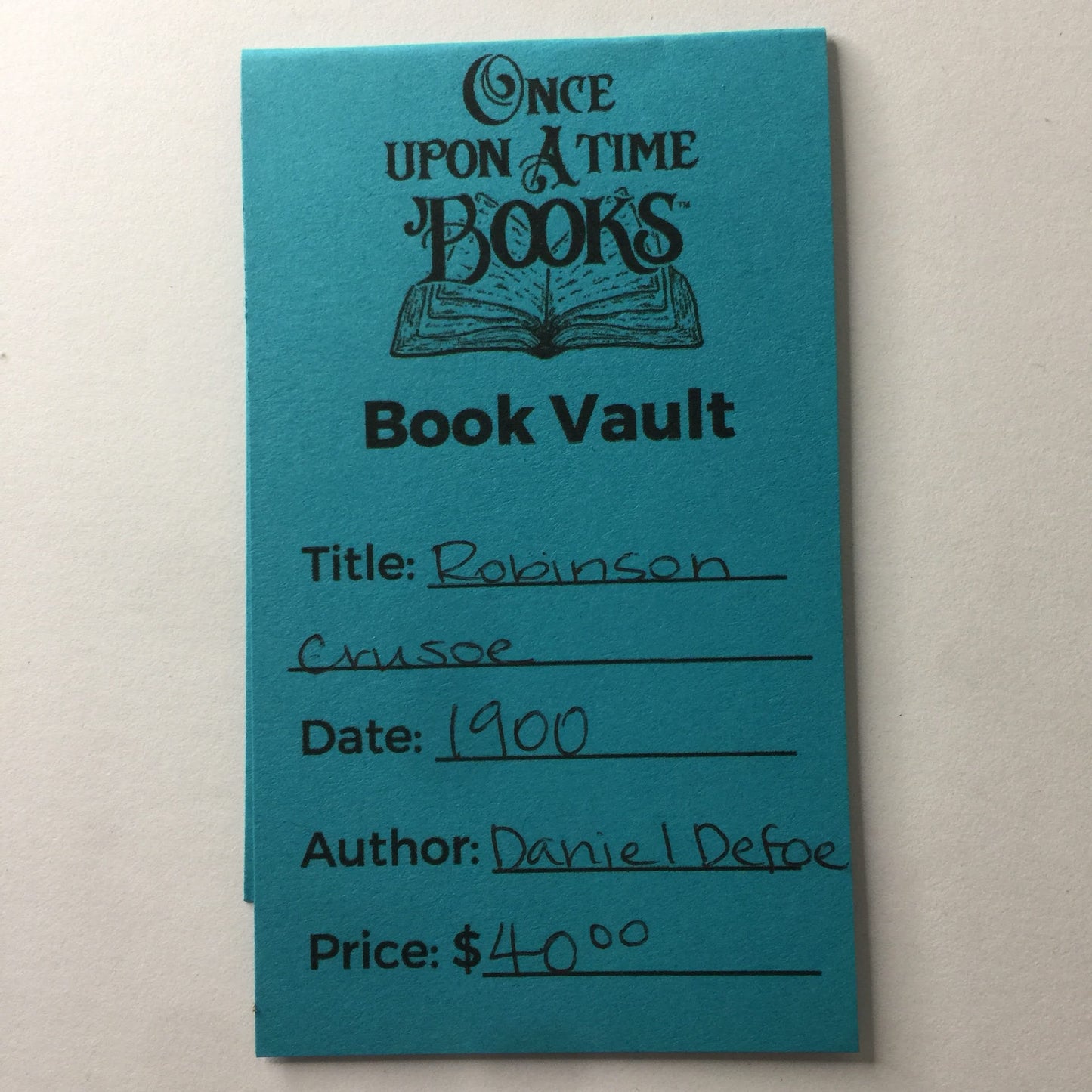 Robinson Crusoe - Daniel Defoe - 1900