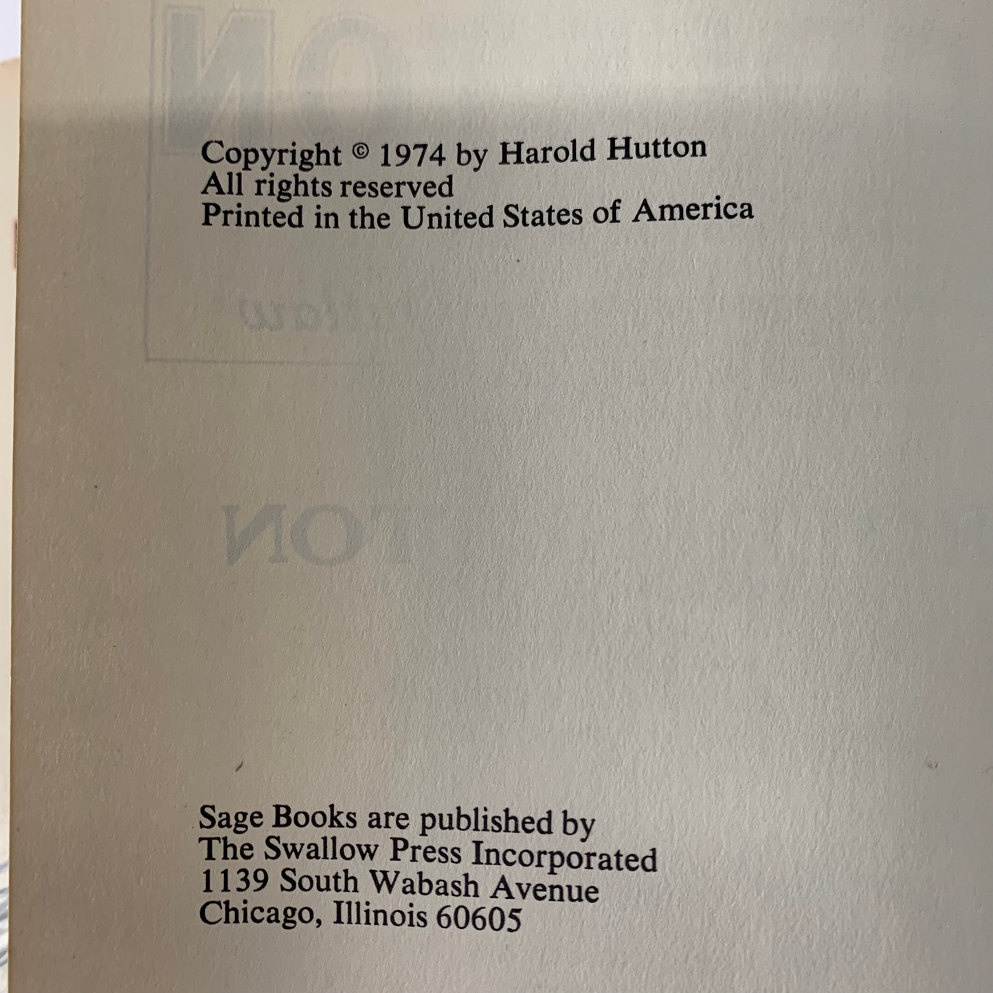 Doc Middleton: Life and Legends of the Notorious Plains Outlaw - Harold Hutton - 1974