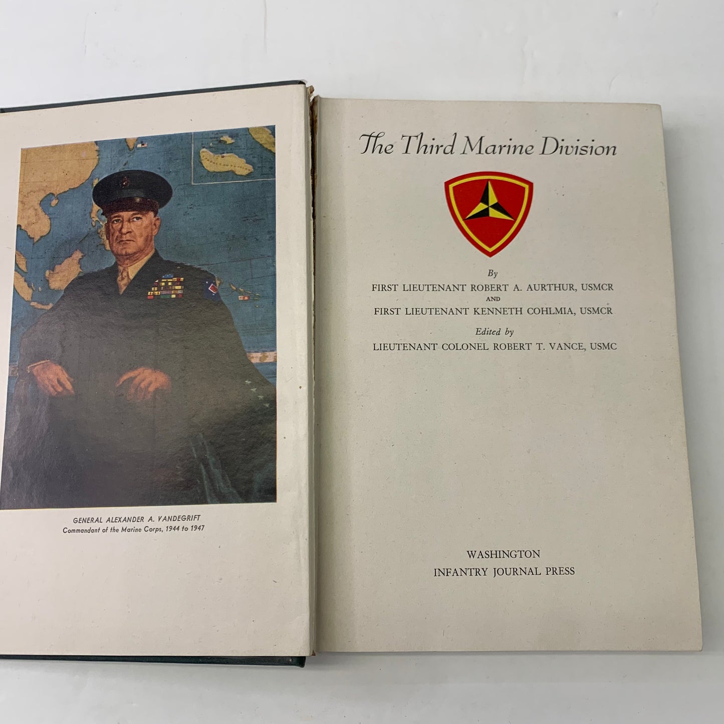 The Third Marine Division - Robert A. Aurthur and Kenneth Cohlmia - 1st Edition - 1948