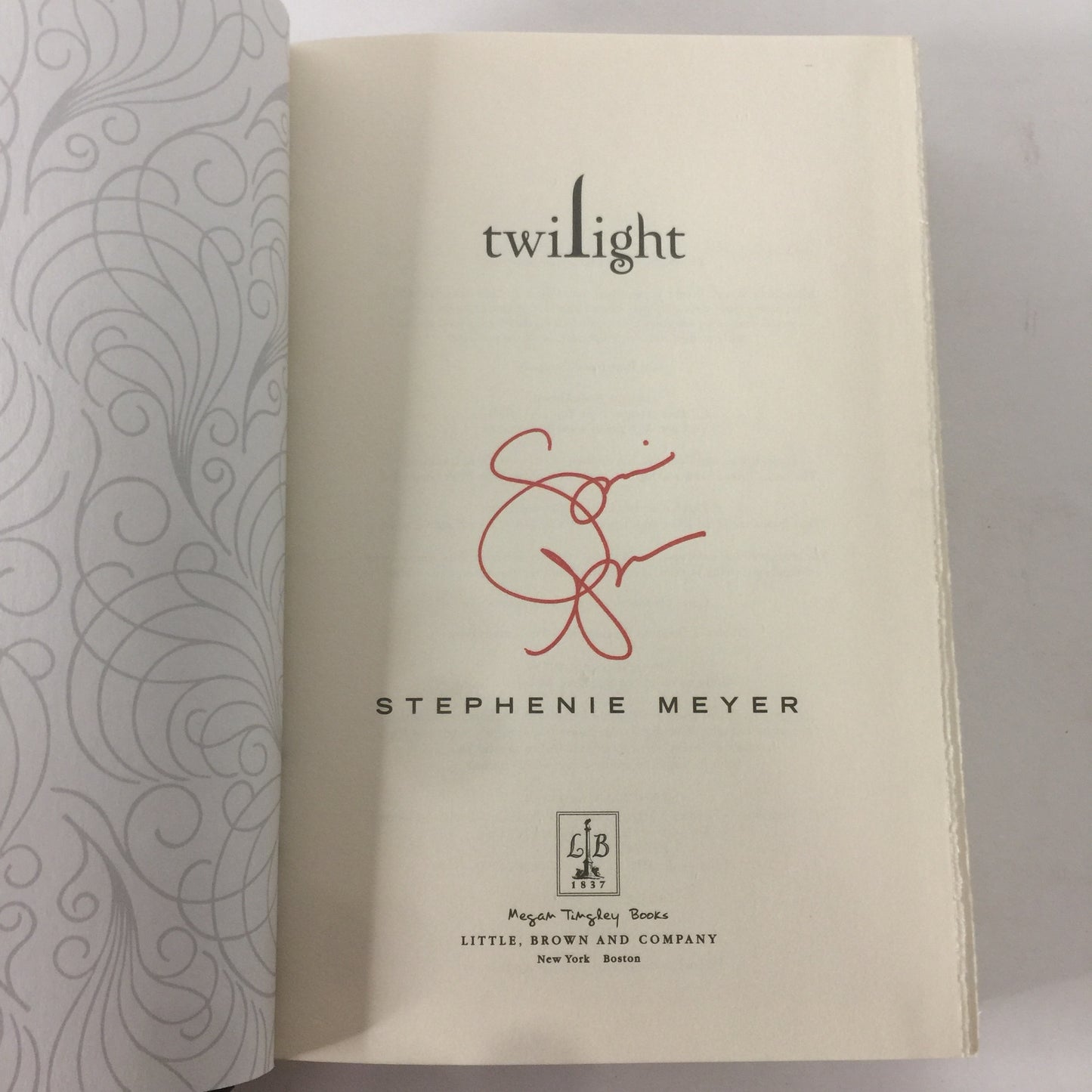 Twilight - Stephanie Meyer - Special Edition - Signed ( Autopen Signature) - 2008