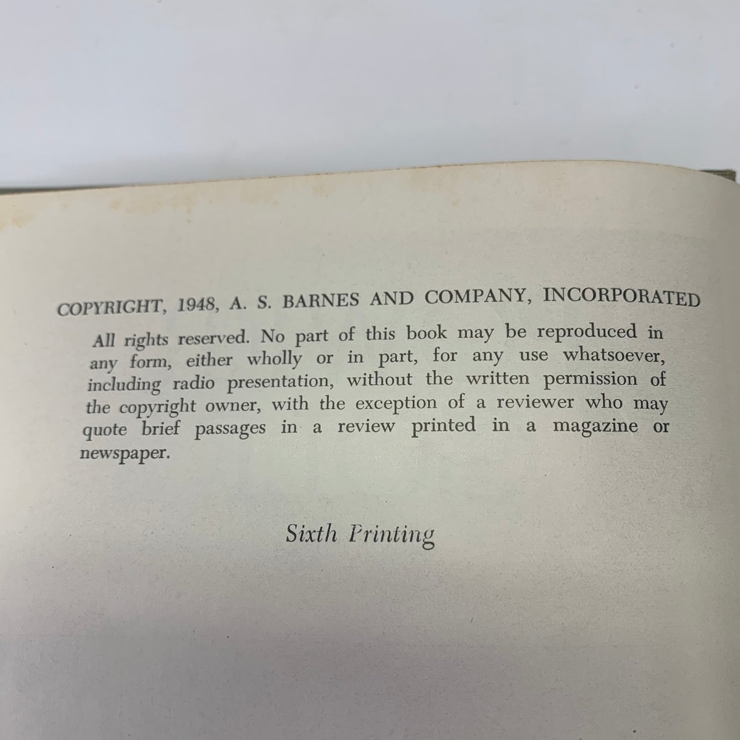 Power Golf - Ben Hogan - 6th Print - 1948