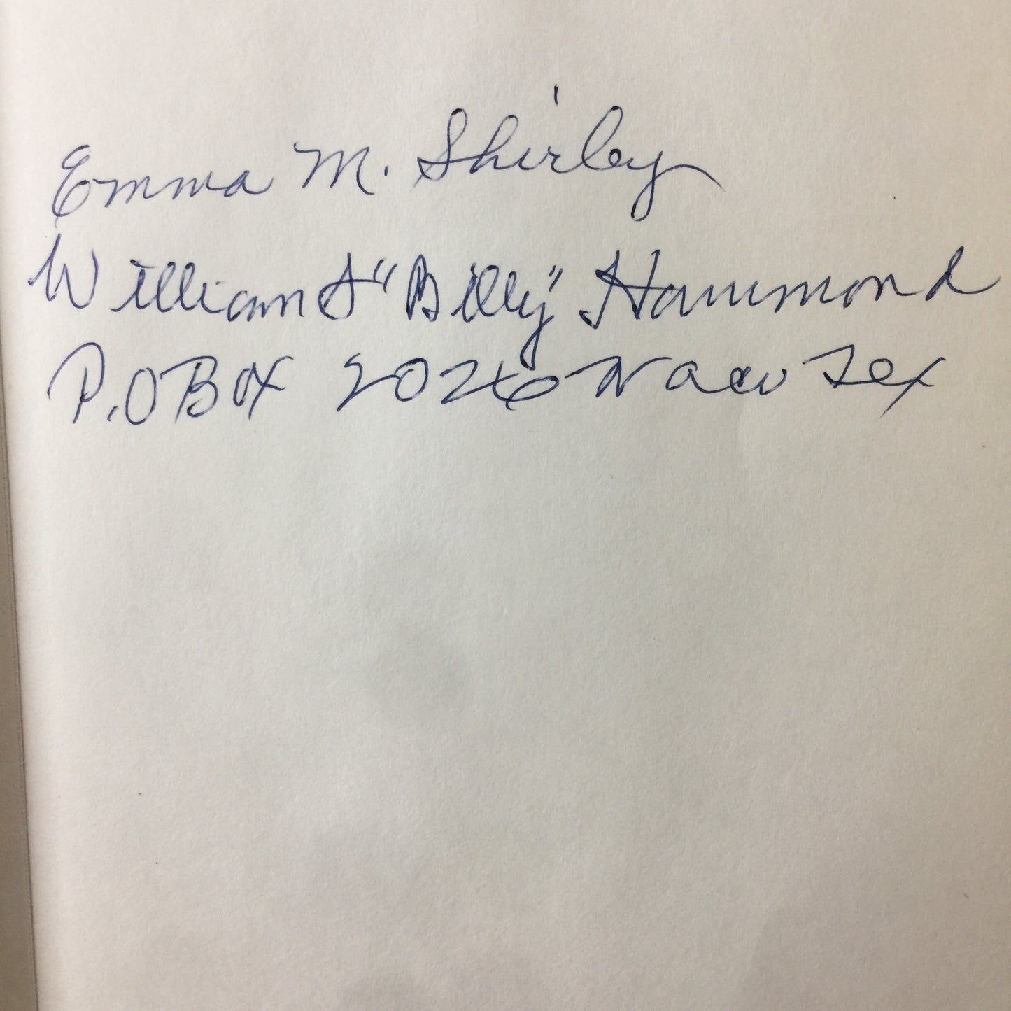 Never Say Impossible - Emma M. Shirley - Signed by Author and Subject - 1971