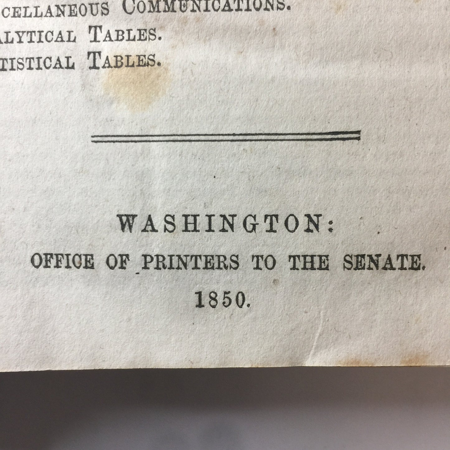 Patent Office Report - Part 2: Agriculture - 1850