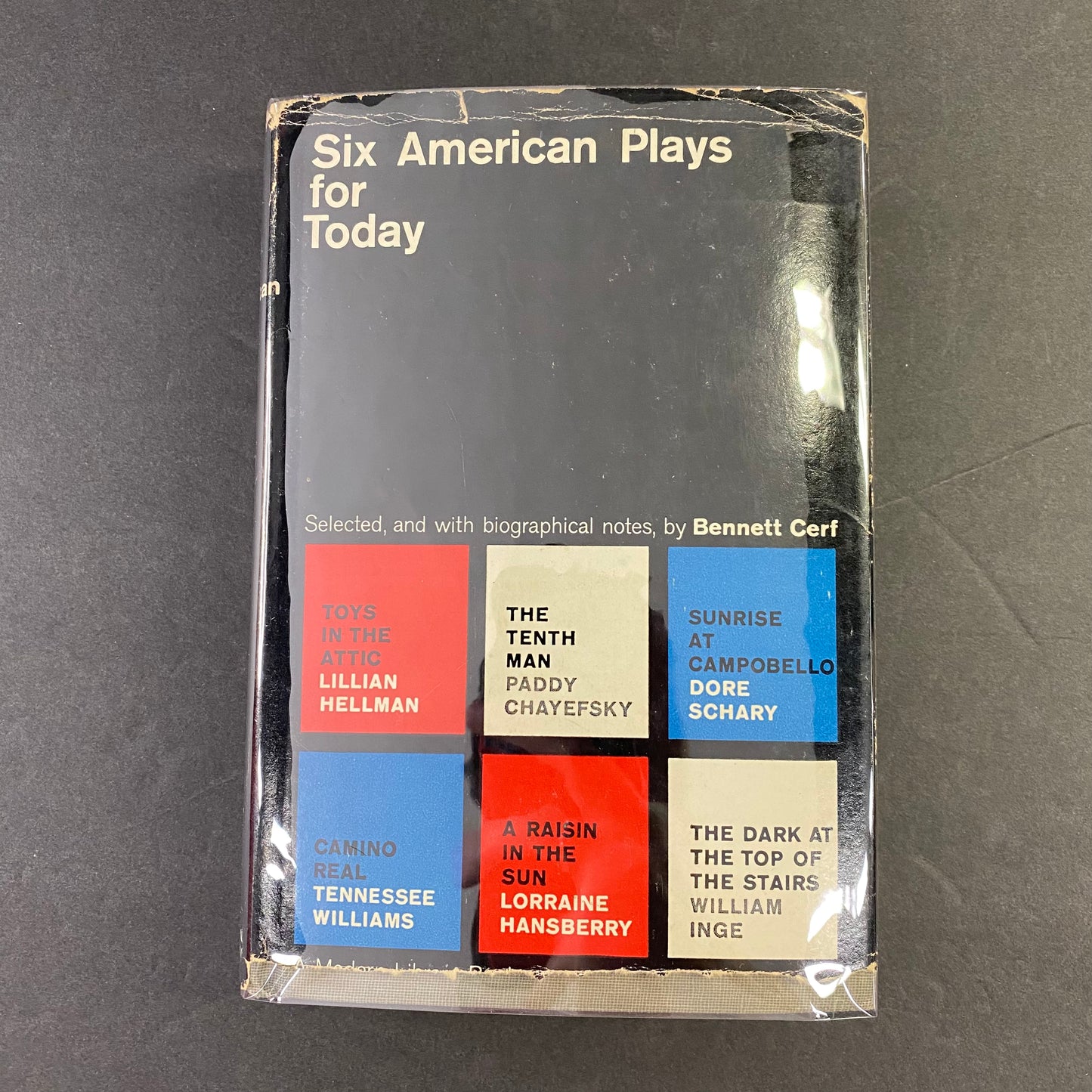 Six American Plays for Today - Modern Library - 1961