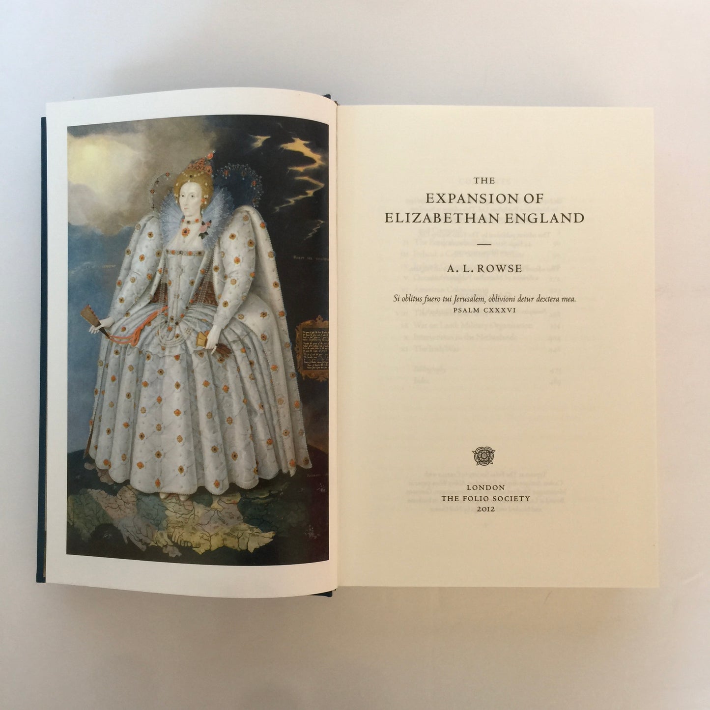 The Elizabethan Age - A. L. Rowse - 1st Thus - 4 Vol - Folio Society - 2012
