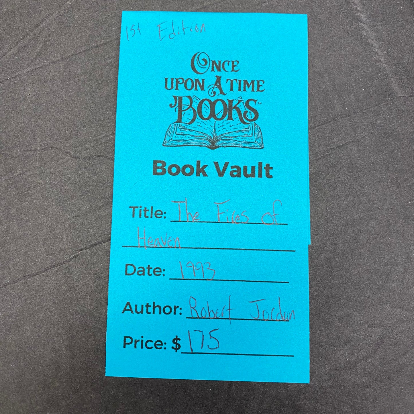 The Fires of Heaven - Robert Jordan - 1st Edition - 1993