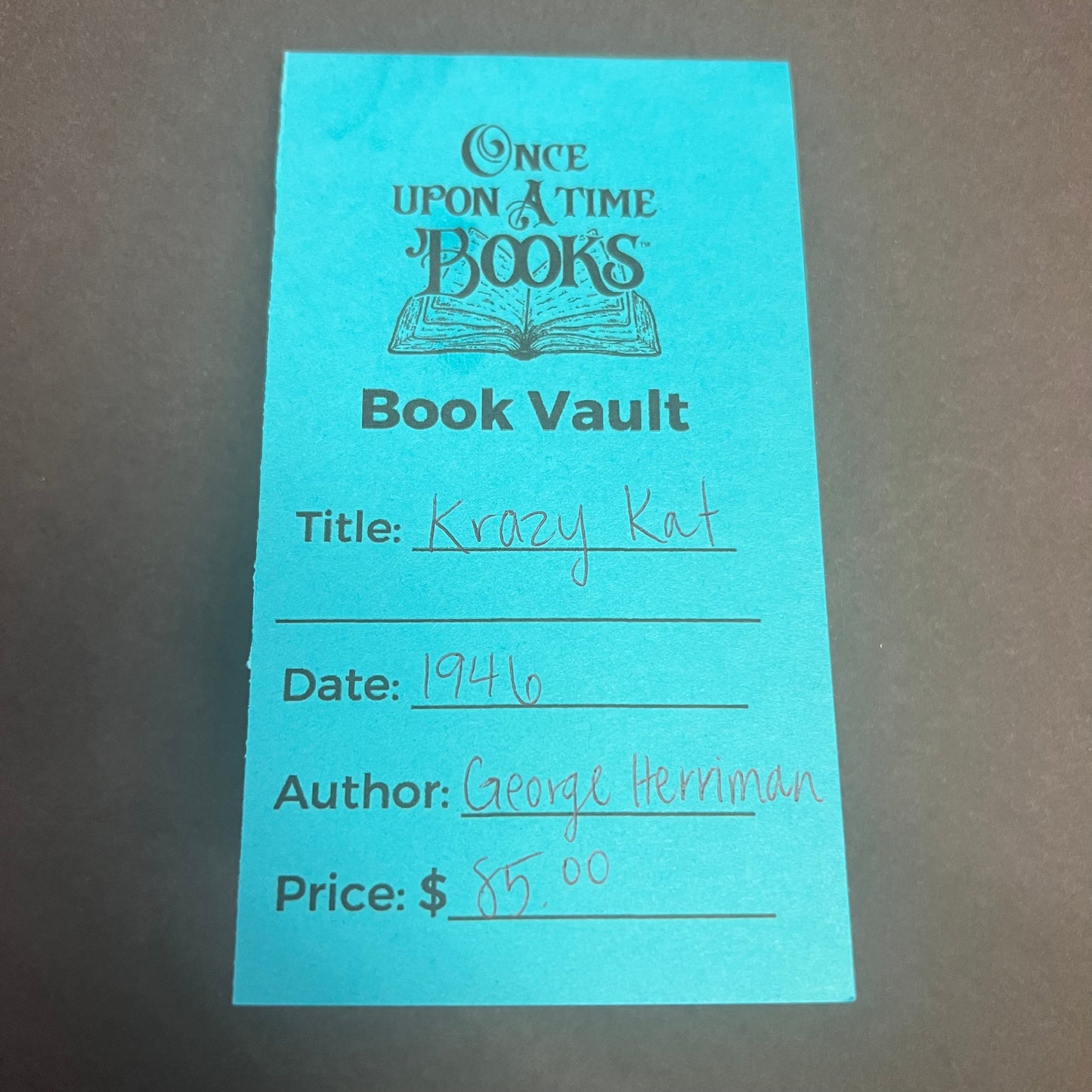 Krazy Kat - George Herriman - 1946