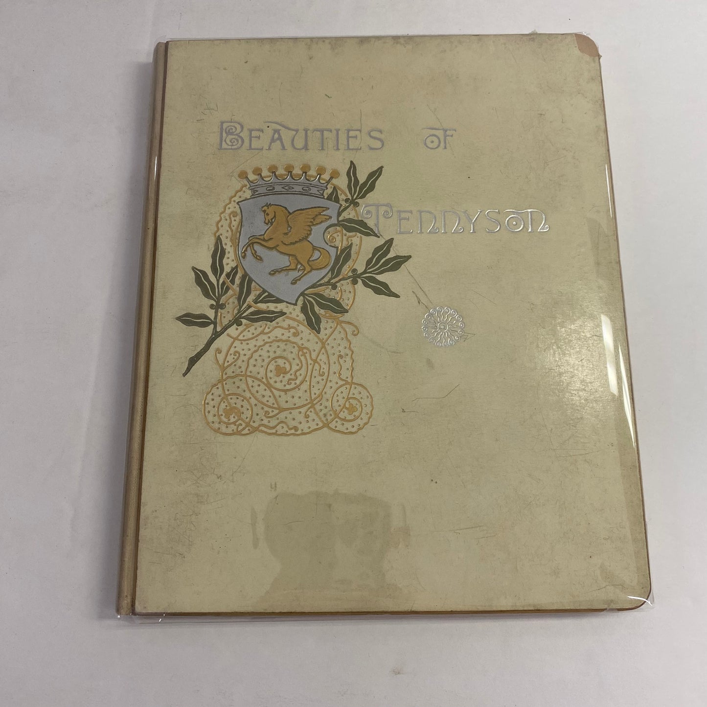 Beauties of Tennyson - Illustrated by Frederic B. Schell - Presumed 1st Edition - 1885
